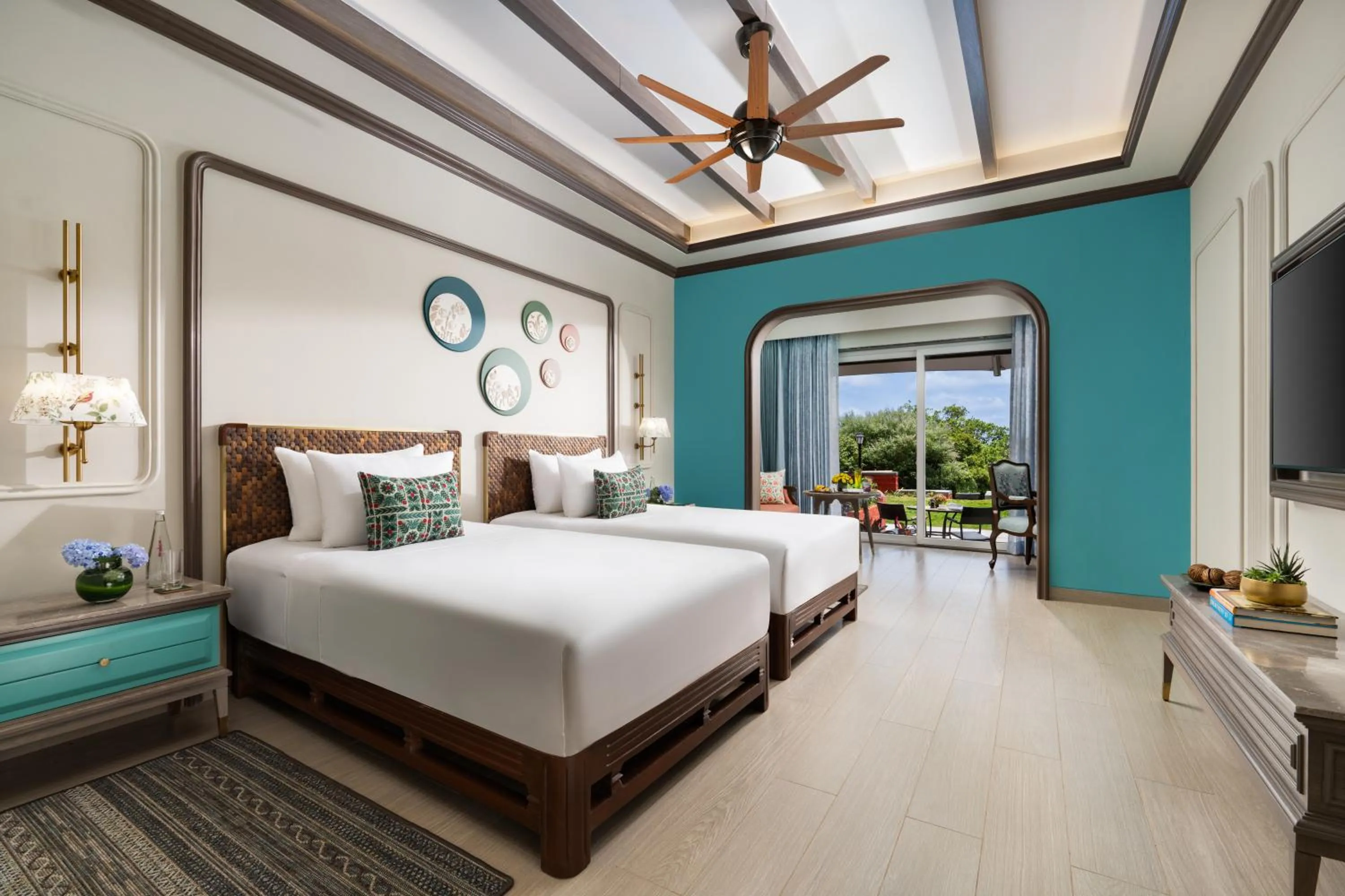 Bed in Fountain, Mahabaleshwar - IHCL SeleQtions