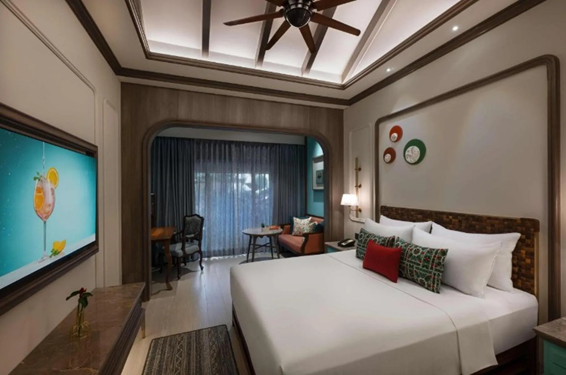 Bed in Fountain, Mahabaleshwar - IHCL SeleQtions