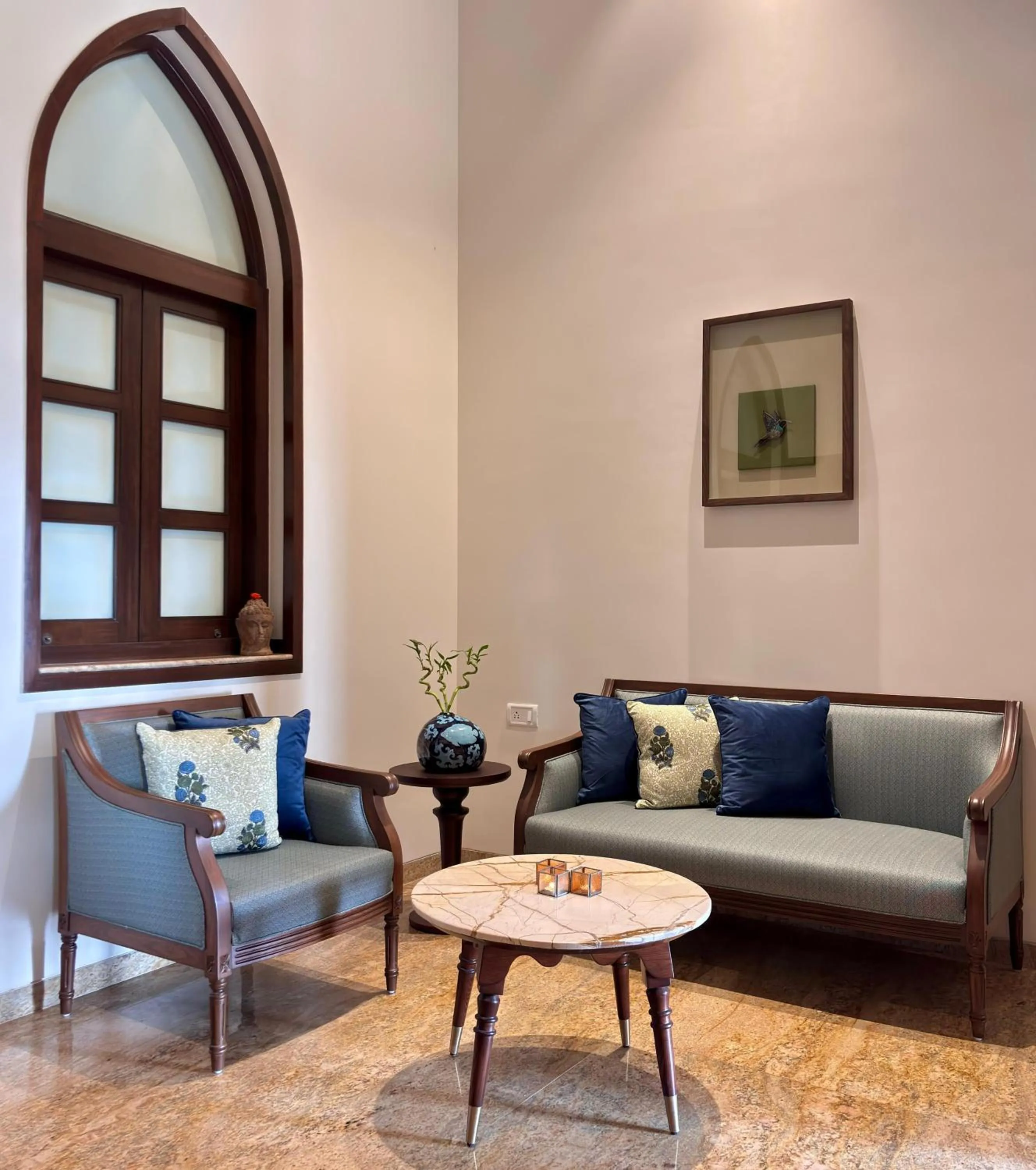 Living room in Fountain, Mahabaleshwar - IHCL SeleQtions