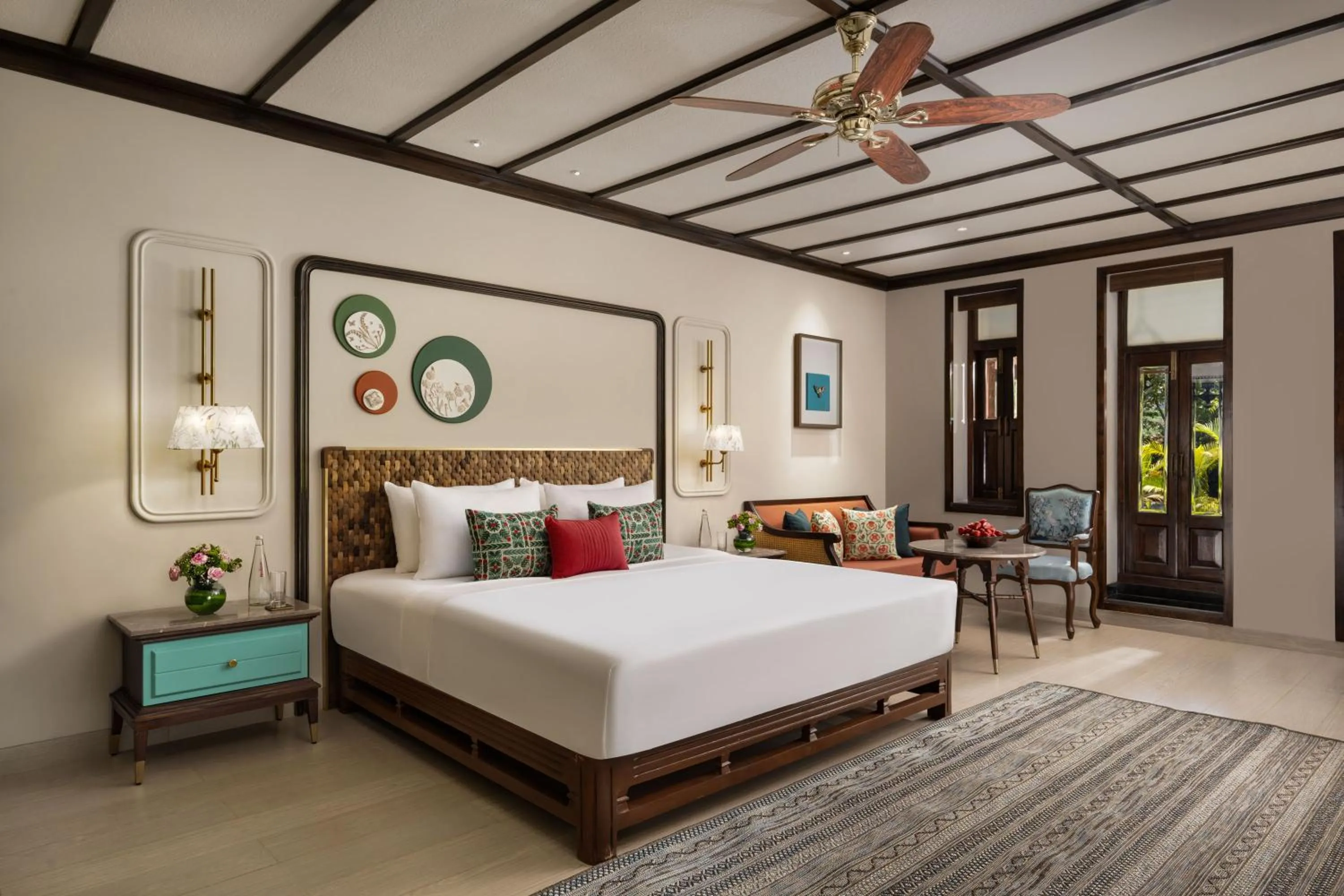 Bed in Fountain, Mahabaleshwar - IHCL SeleQtions