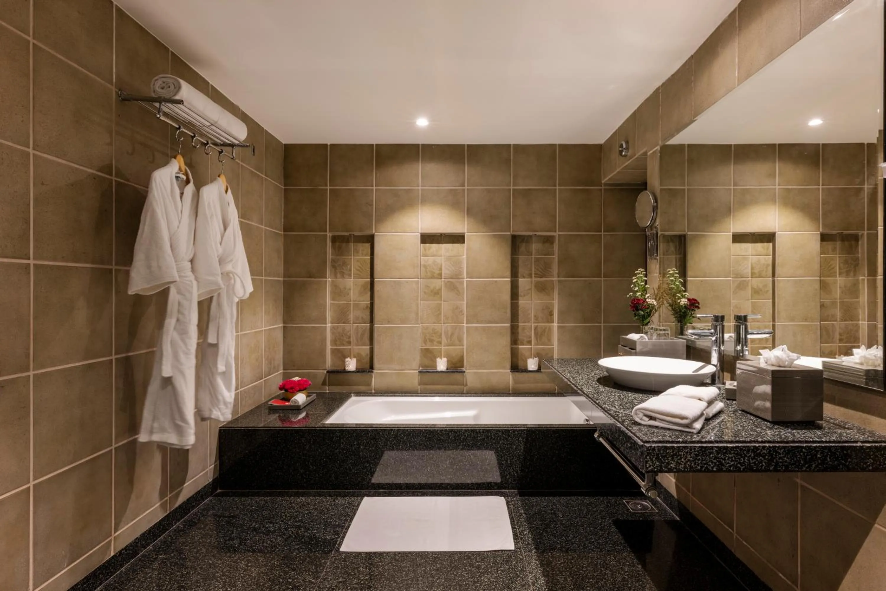 Bathroom in Fountain, Mahabaleshwar - IHCL SeleQtions