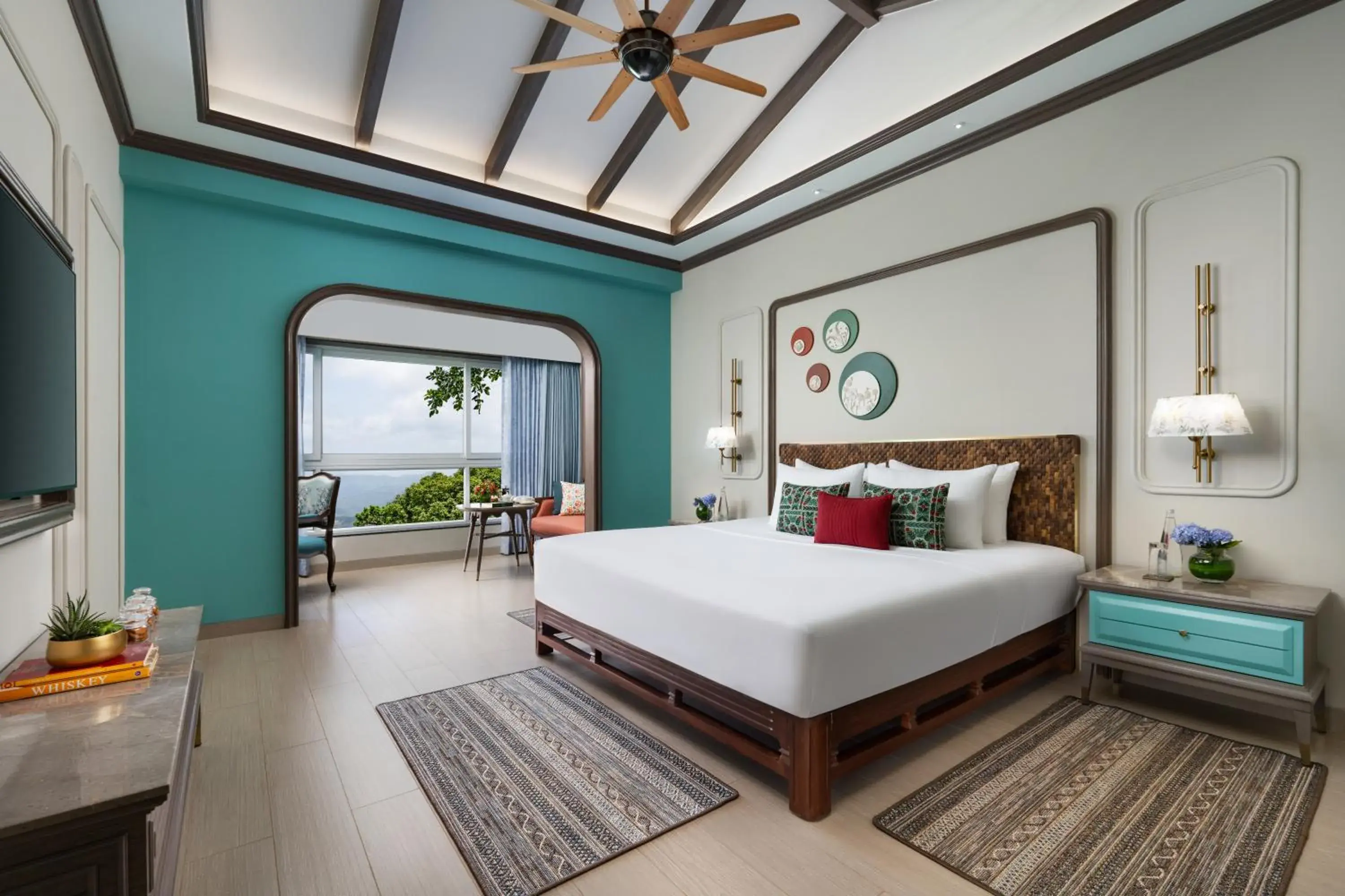 Premium Room Valley View King Bed with Complimentary Indoor & Outdoor Activities - single occupancy in Fountain, Mahabaleshwar - IHCL SeleQtions Premium Room Valley View King Bed with Complimentary Indoor & Outdoor Activities - single occupancy in Fountain, Mahabaleshwar - IHCL SeleQtions