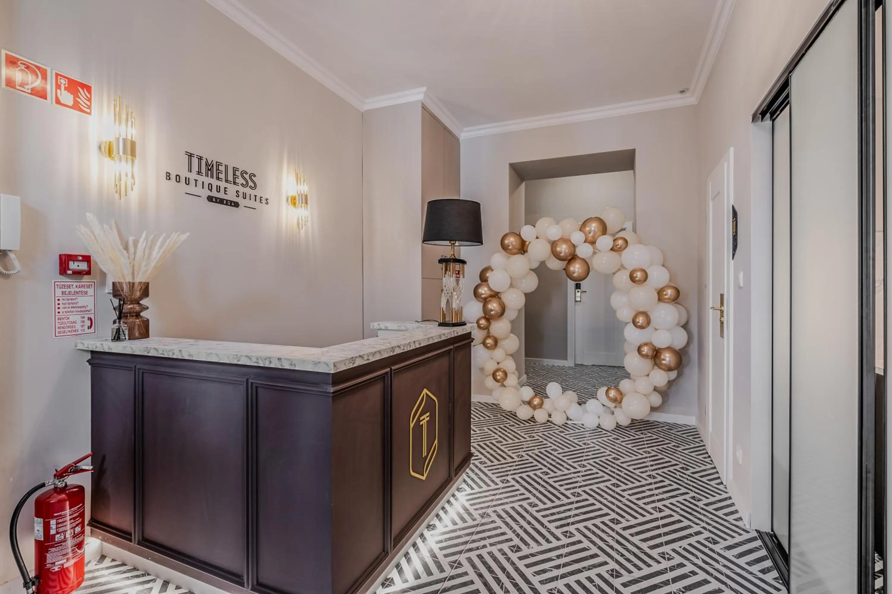 Lobby or reception in Timeless Boutique Suites by BQA