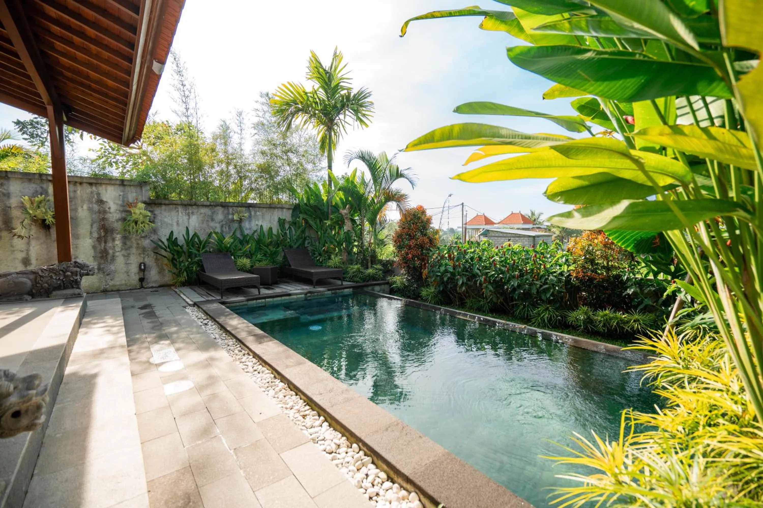 Swimming pool in Kaki Uma Villa