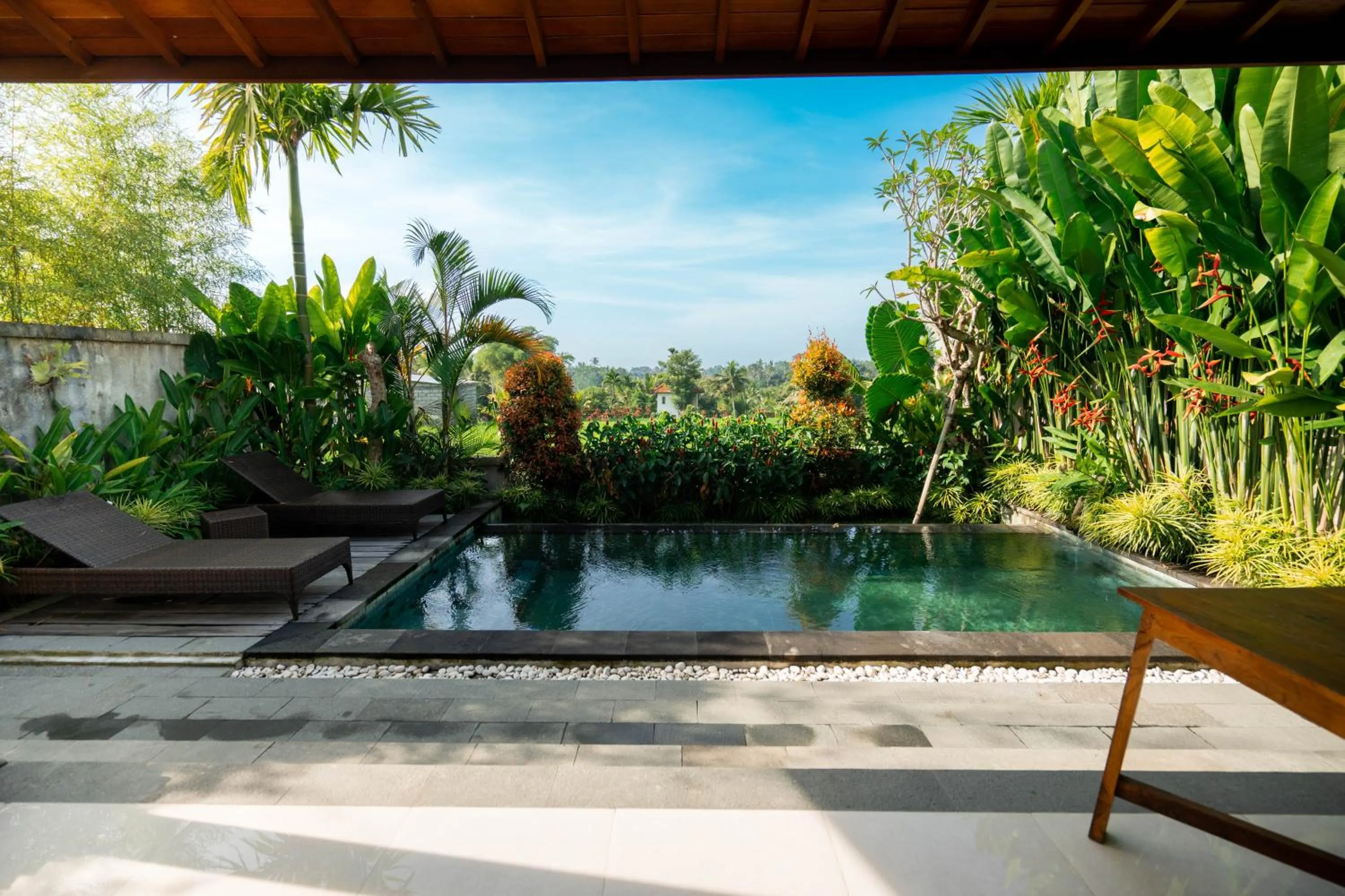 Swimming pool in Kaki Uma Villa