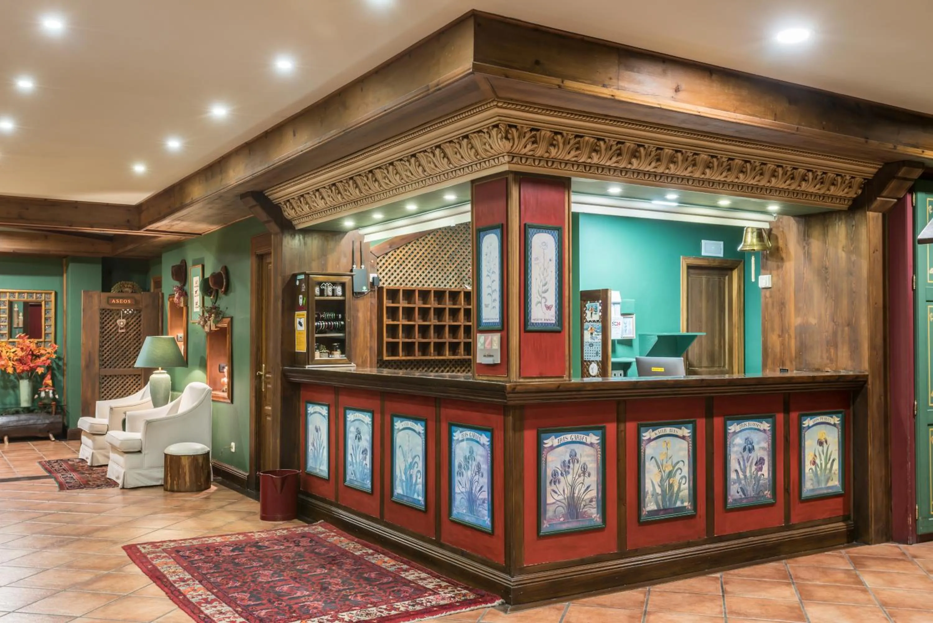 Lobby or reception in El Refugio de Aran Vielha Aparthotel