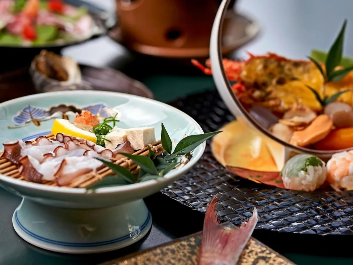 Dinner in Abuto Honkan