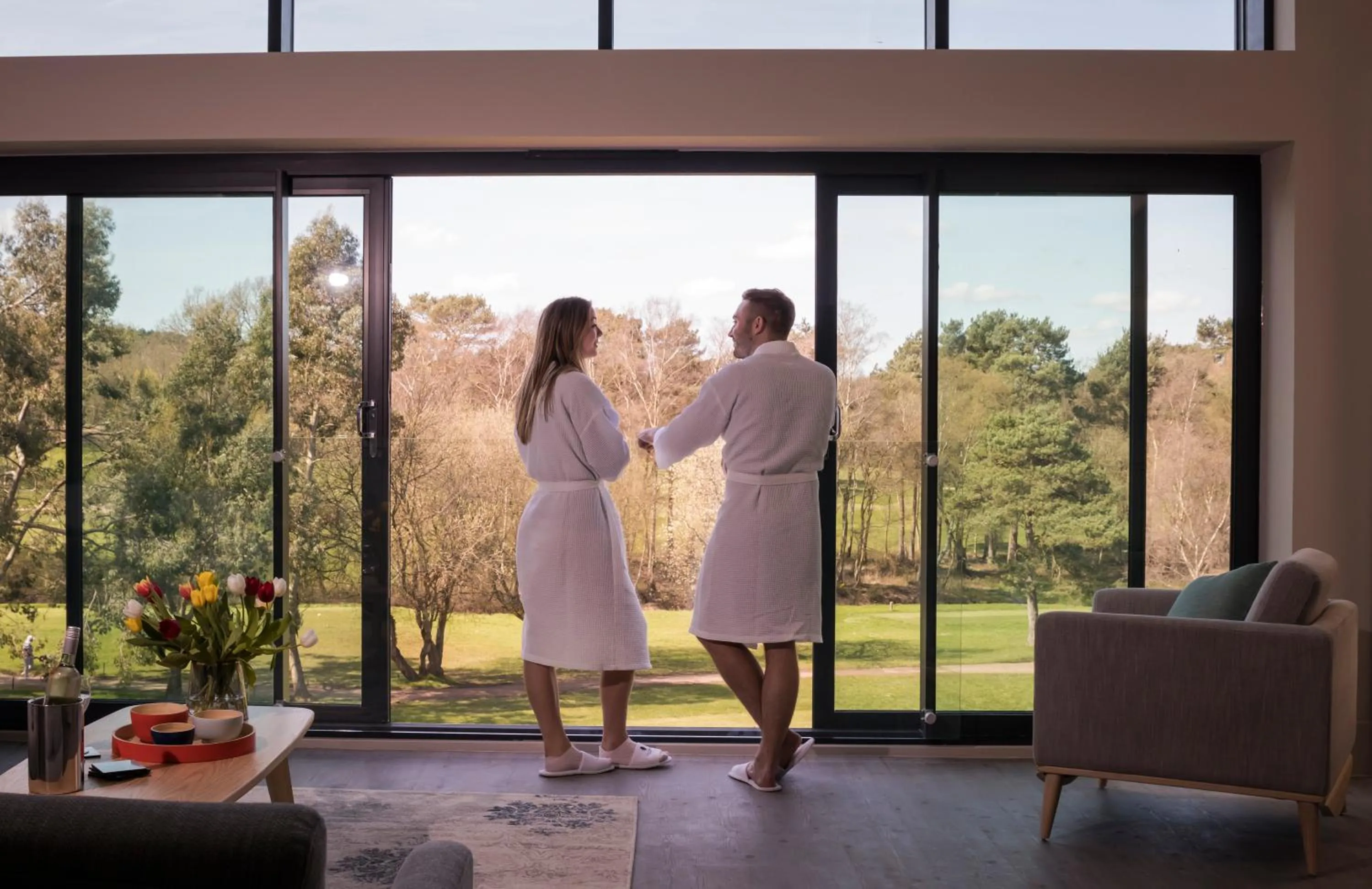 People in Old Thorns Hotel & Resort