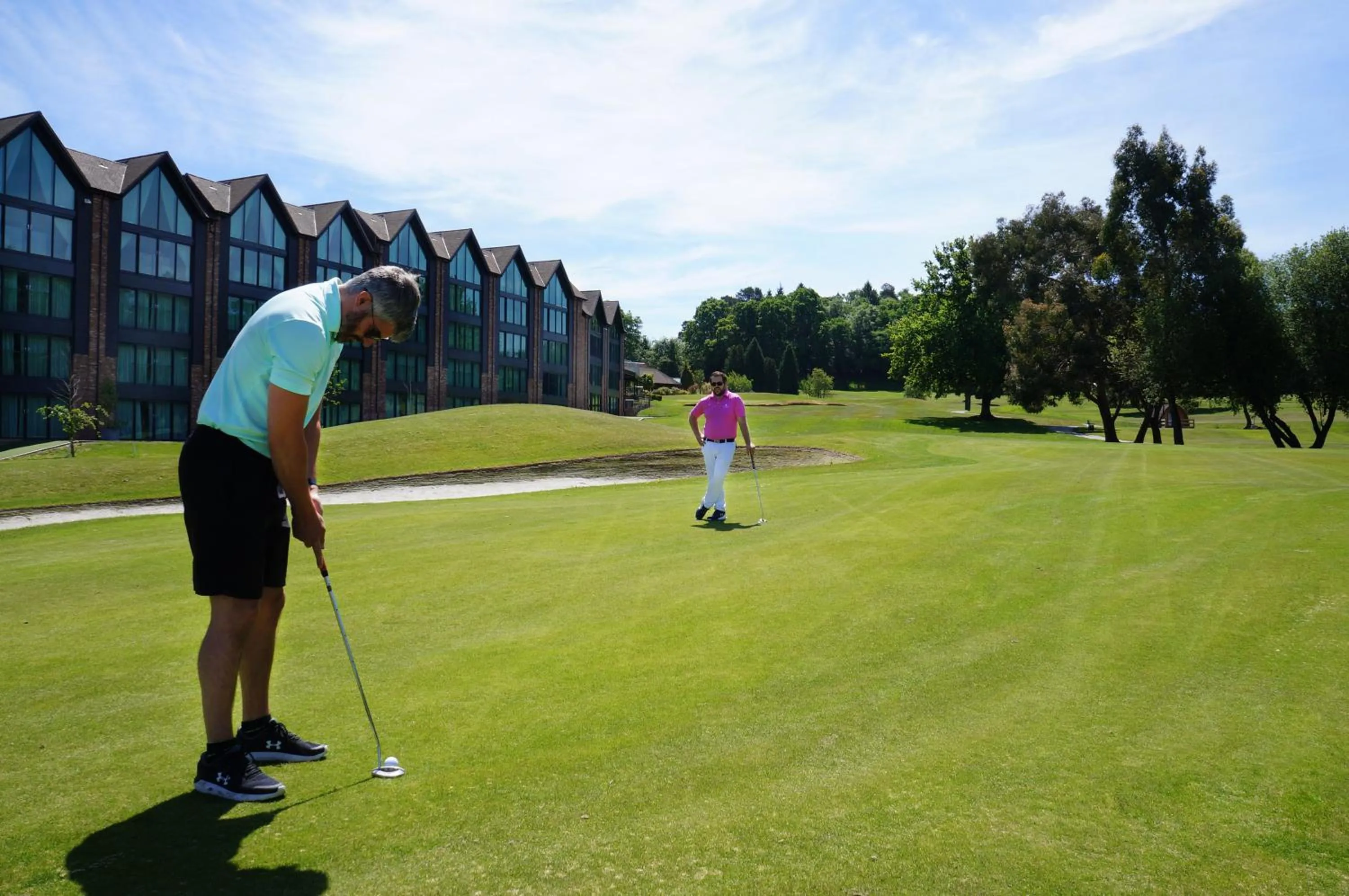 People in Old Thorns Hotel & Resort