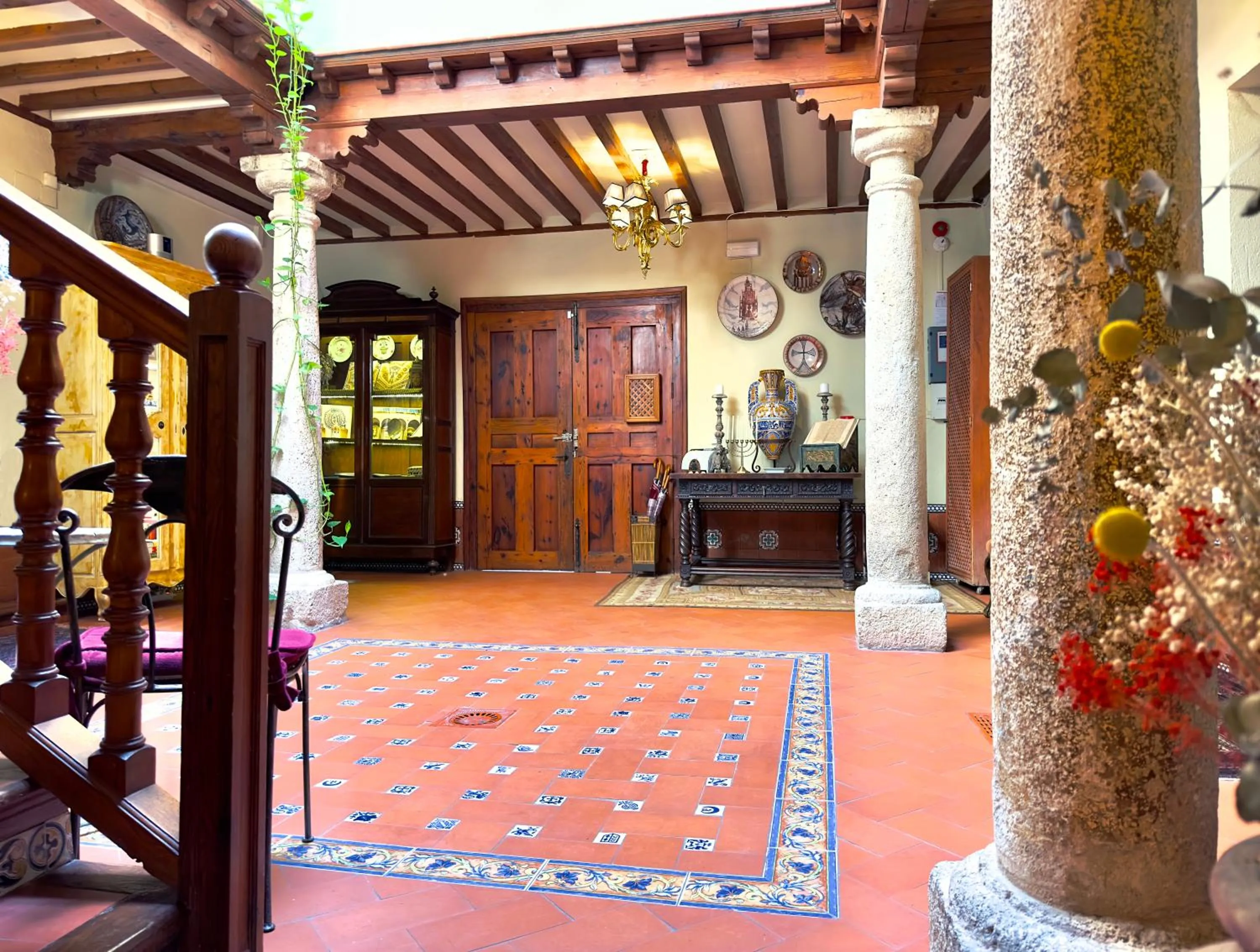Patio in Almunia de San Miguel