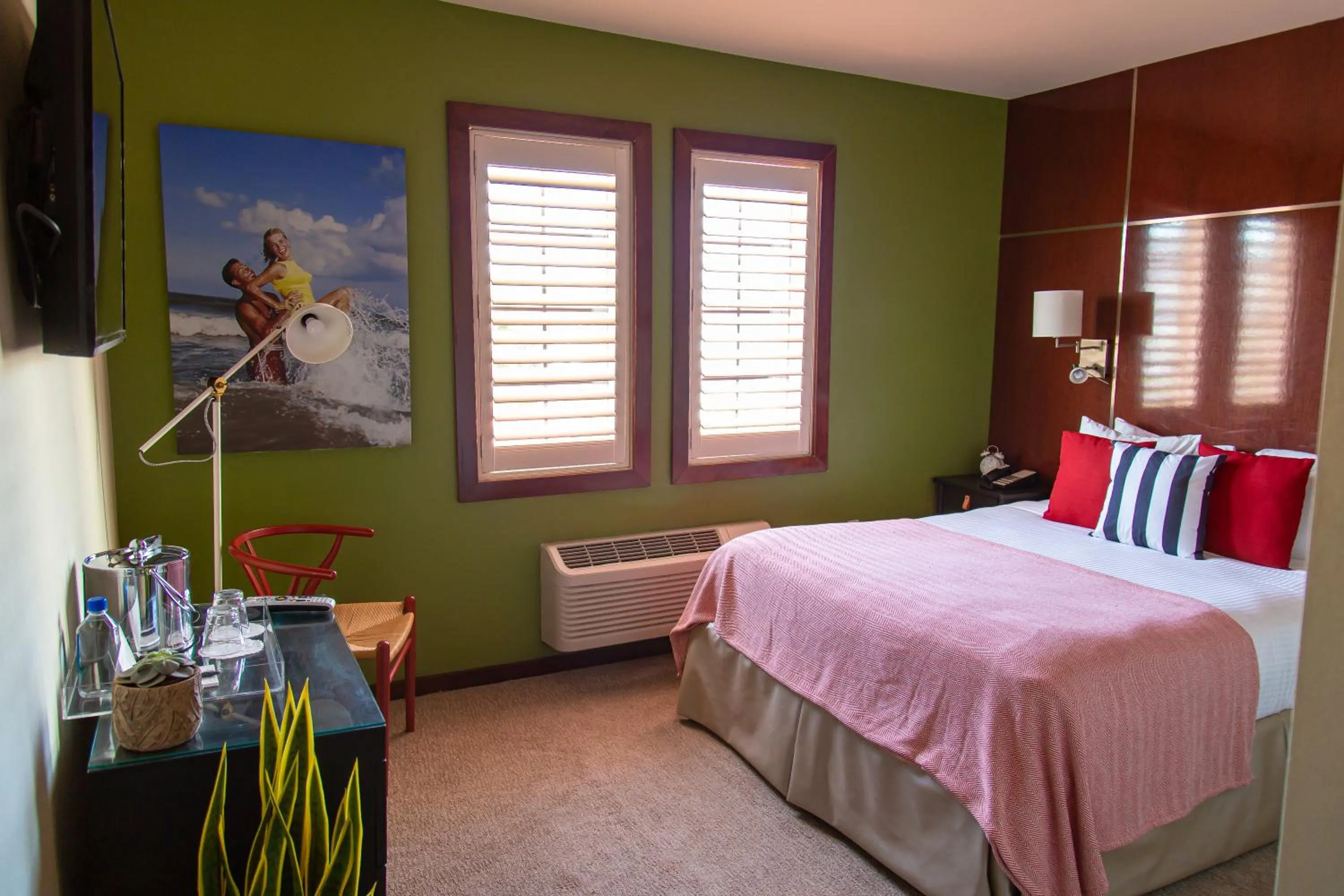 Bed in Daddy O Hotel