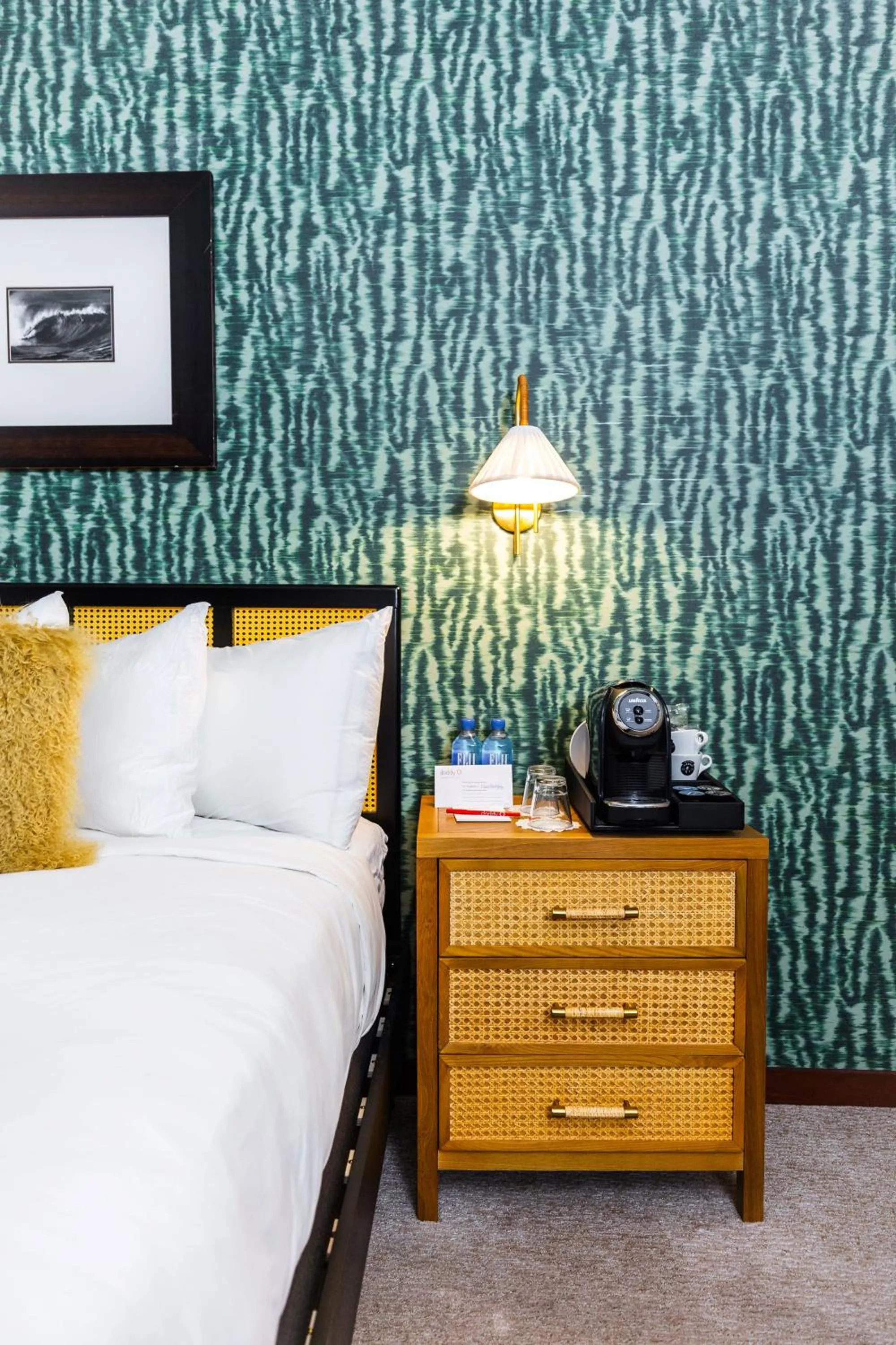 Bed in Daddy O Hotel