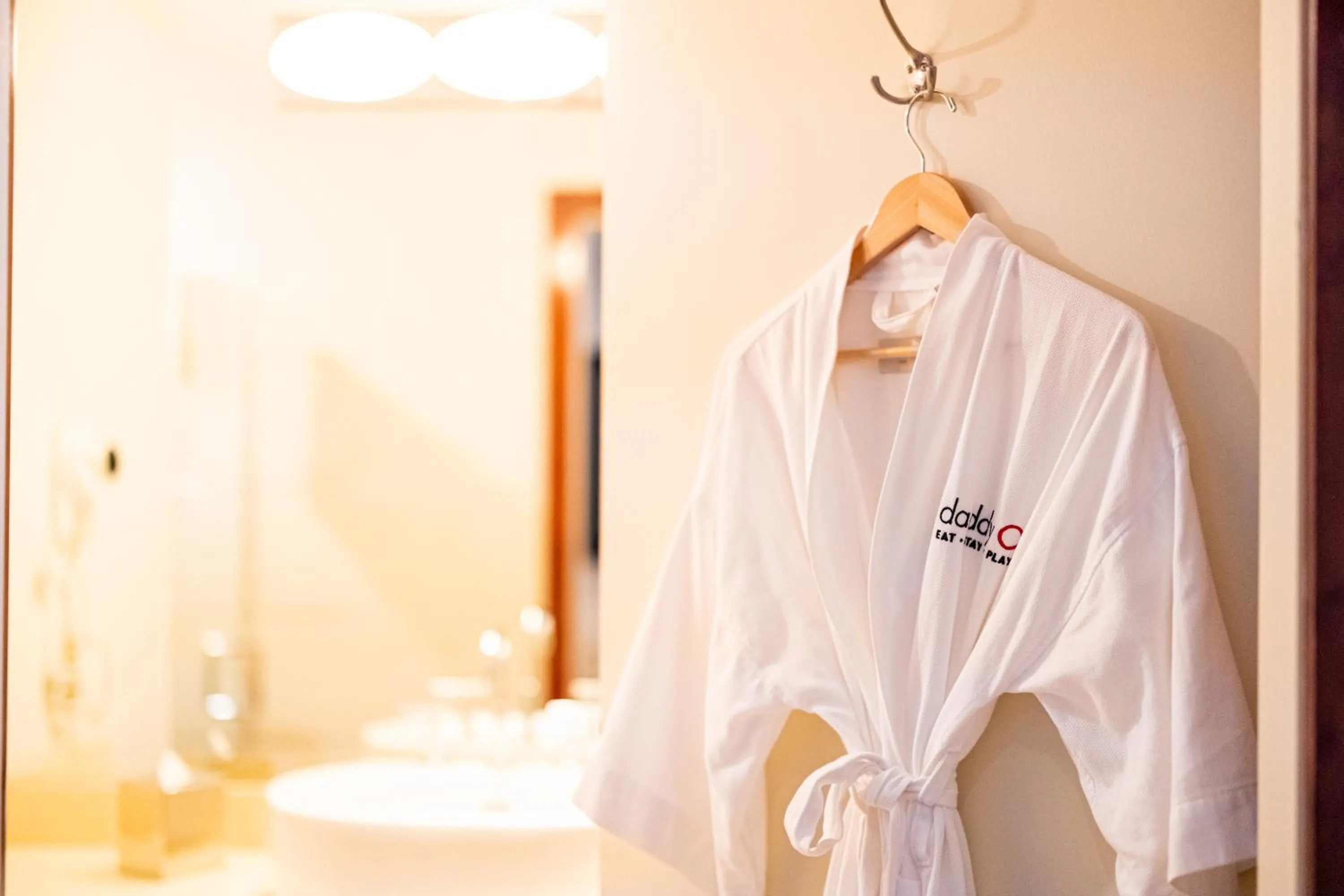 Bathroom in Daddy O Hotel