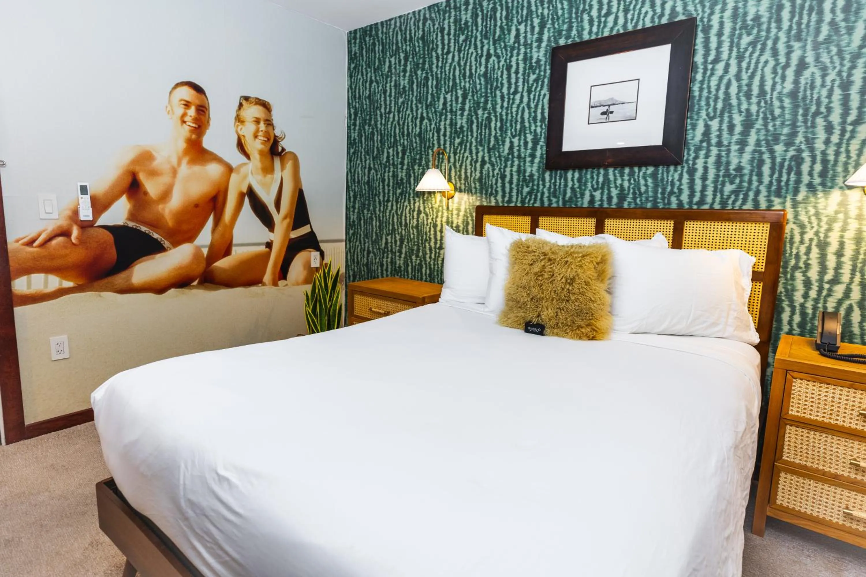 Bed in Daddy O Hotel