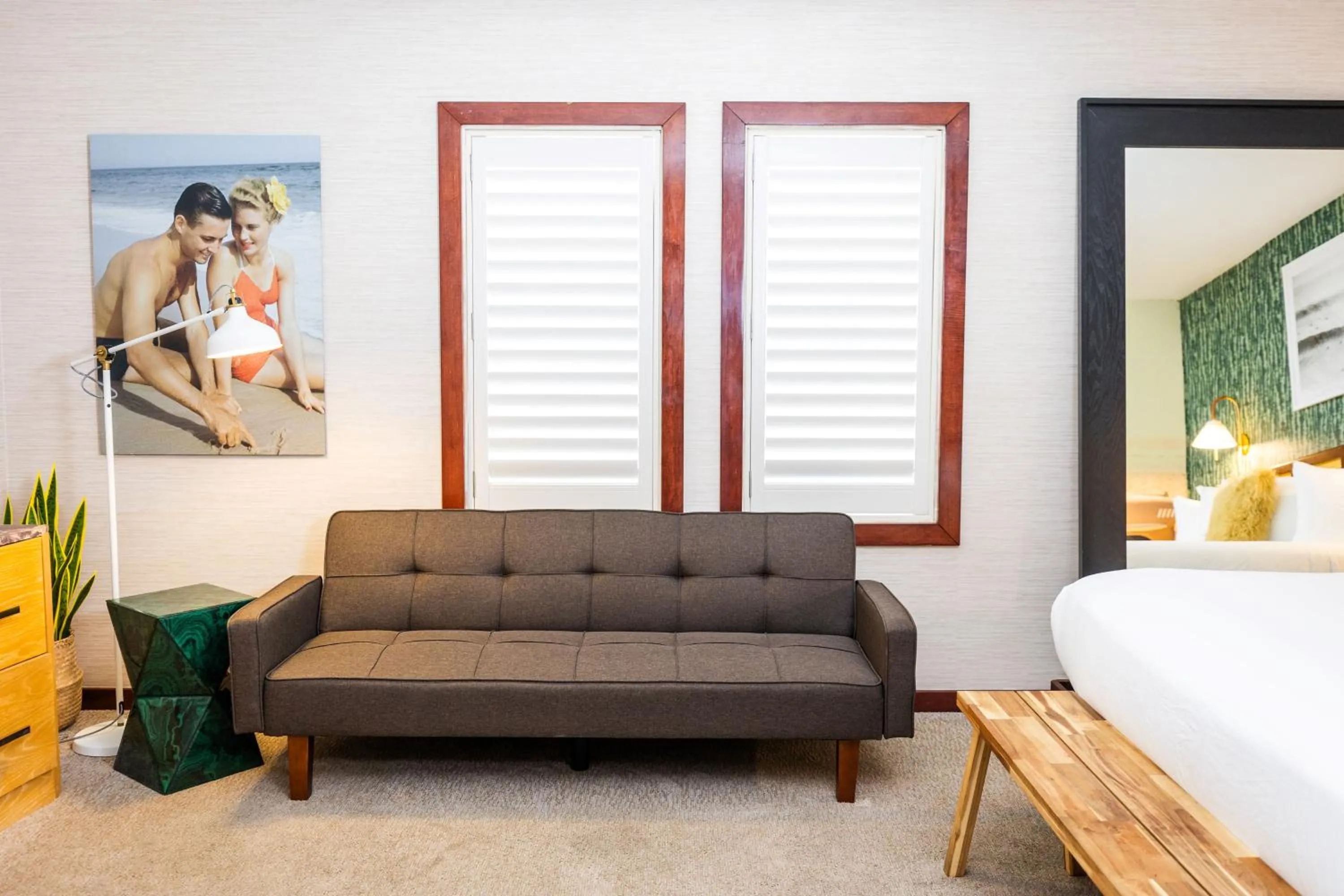 Bed in Daddy O Hotel