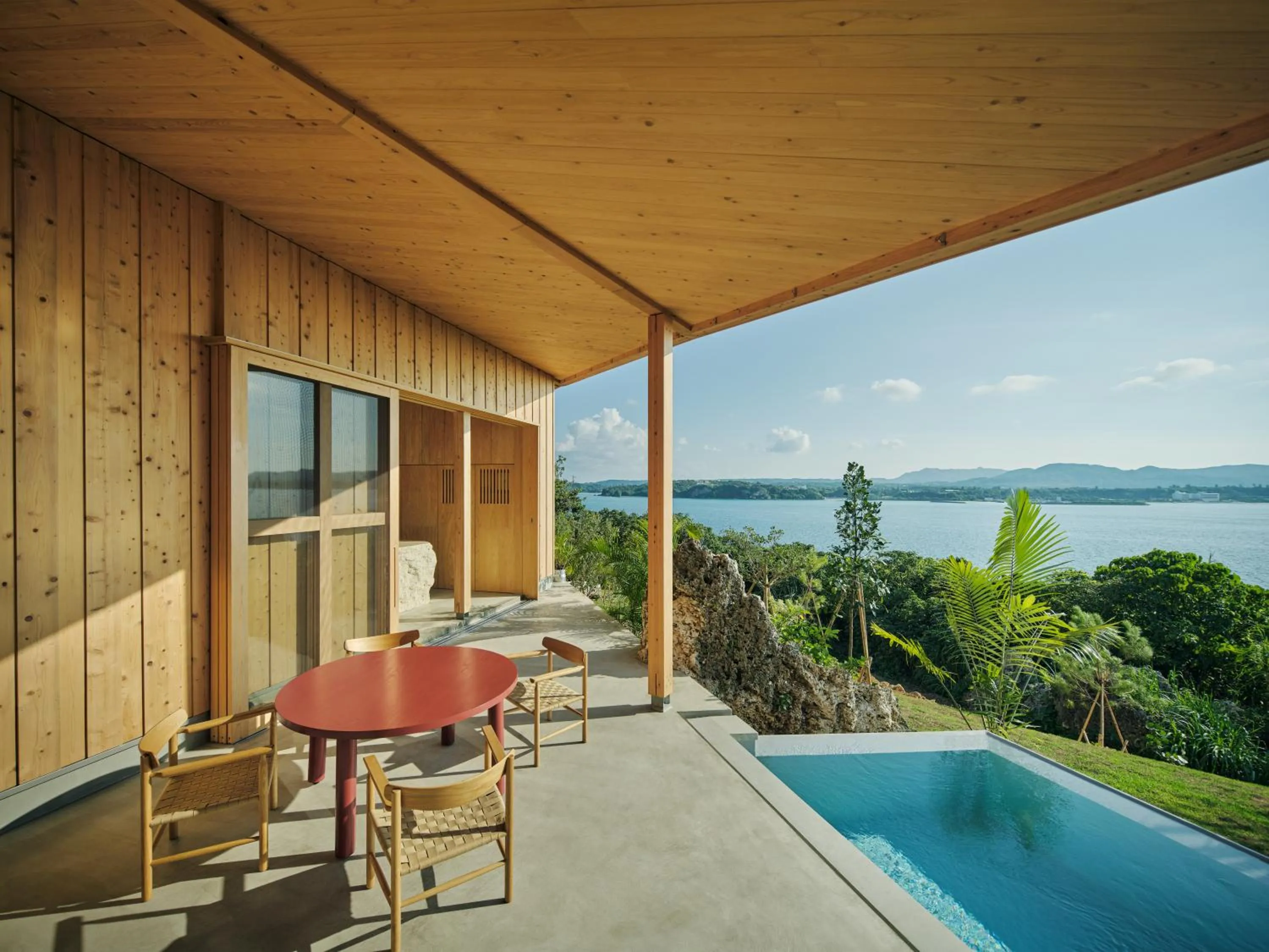Balcony/Terrace in YAWN YARD Kouri Island