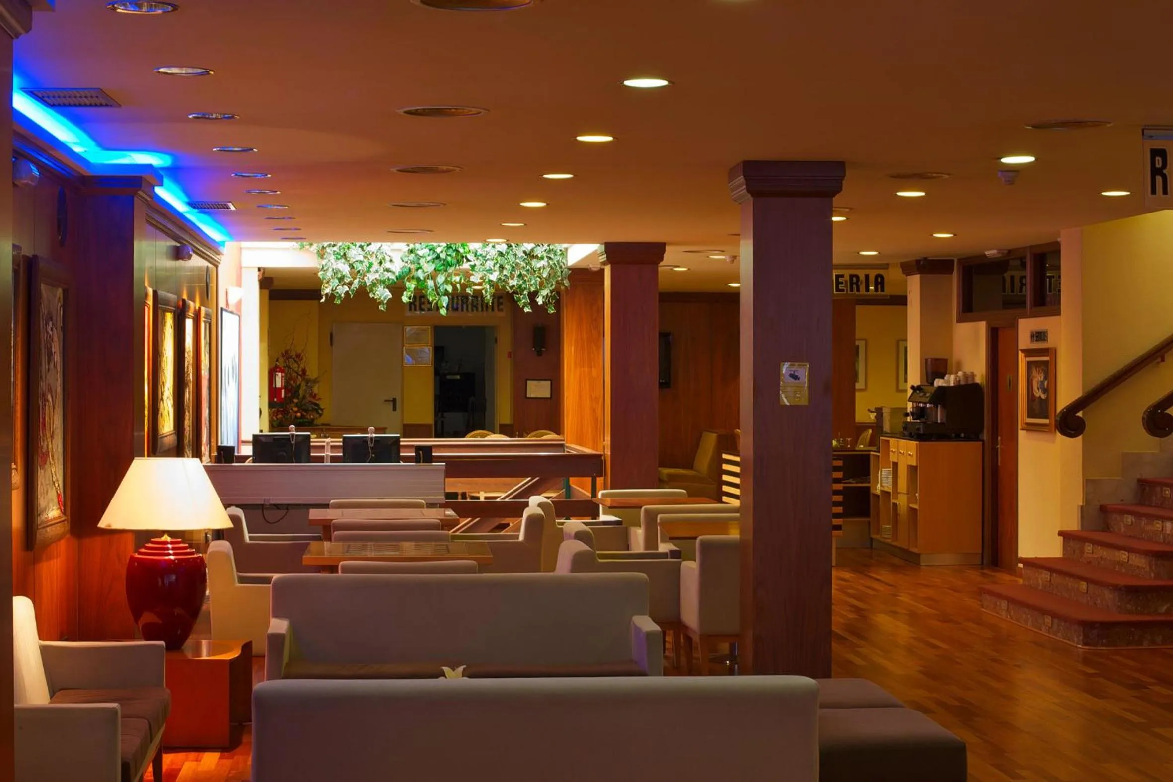 Lobby or reception in Hotel Borgia