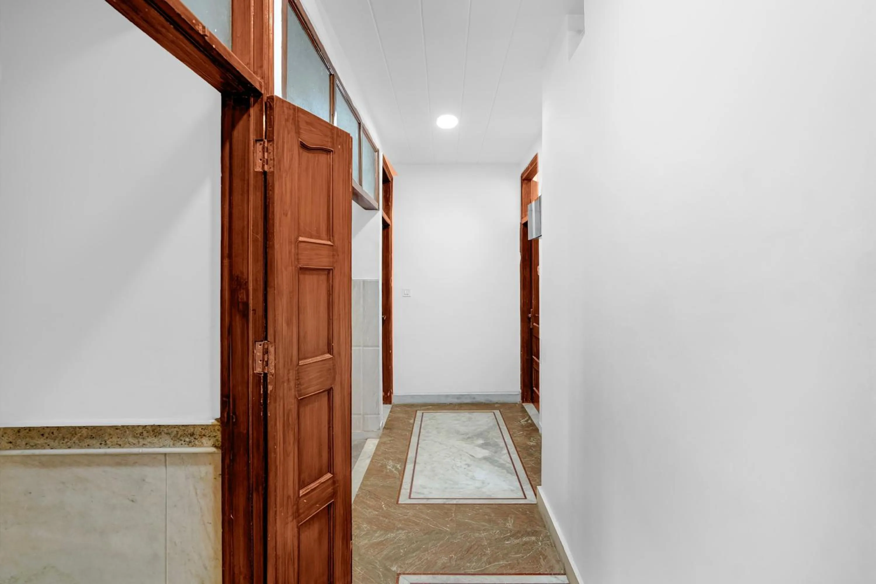 Lobby or reception in Hotel O Iskcon Temple Rohini Formerly Golden Key