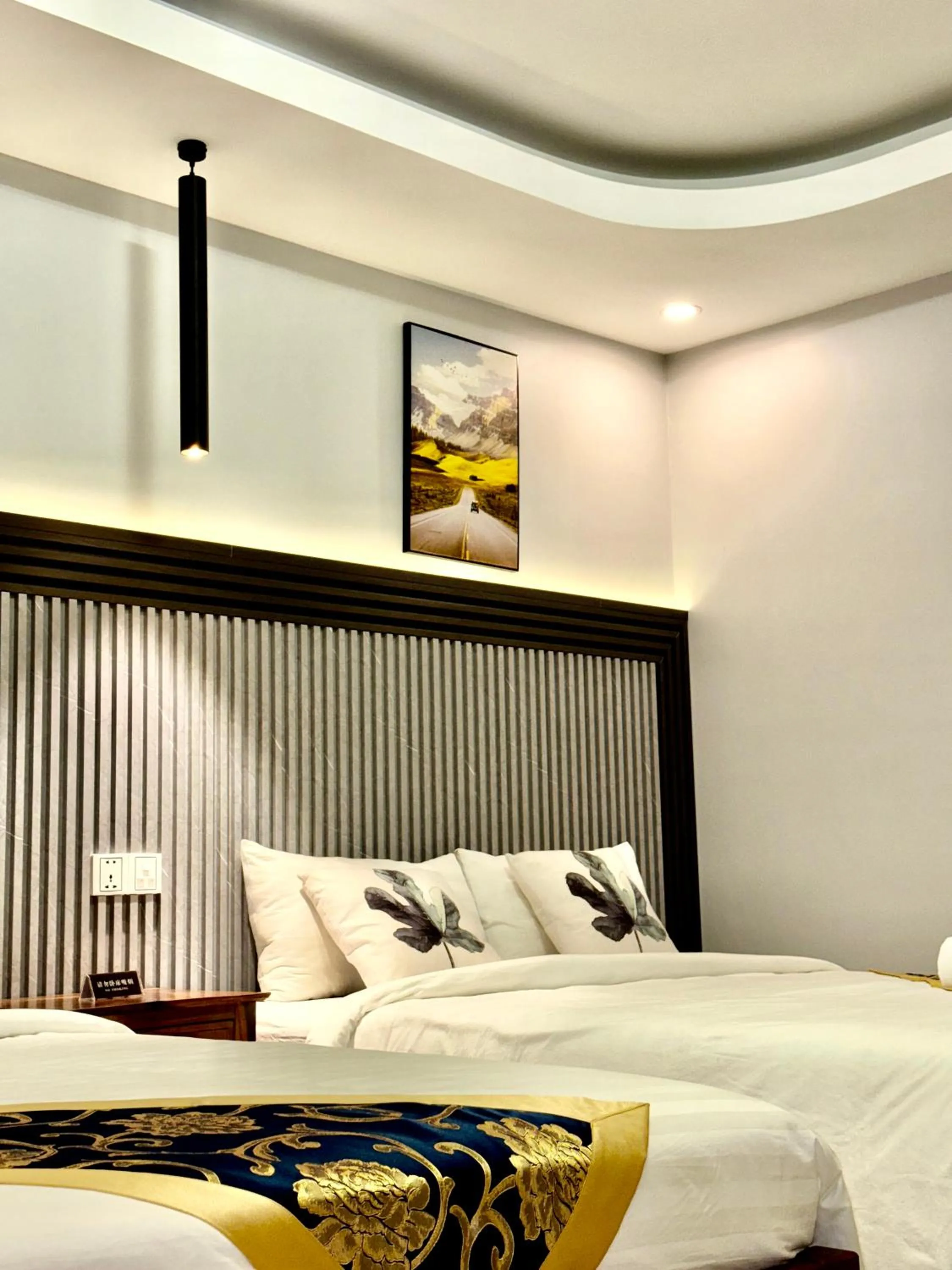 View (from property/room), Bed in Keang You Boutique Hotel