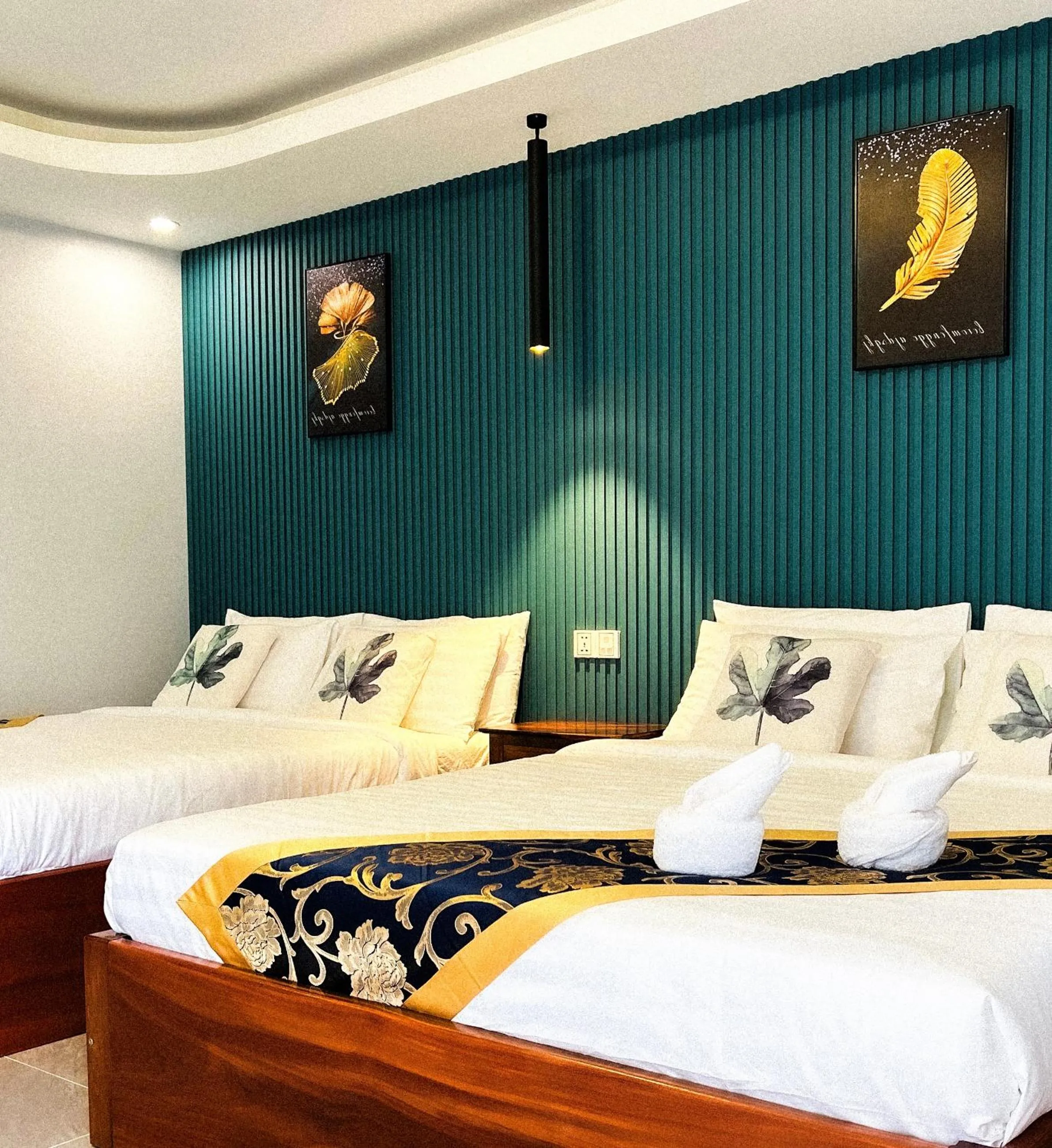 Bed in Keang You Boutique Hotel