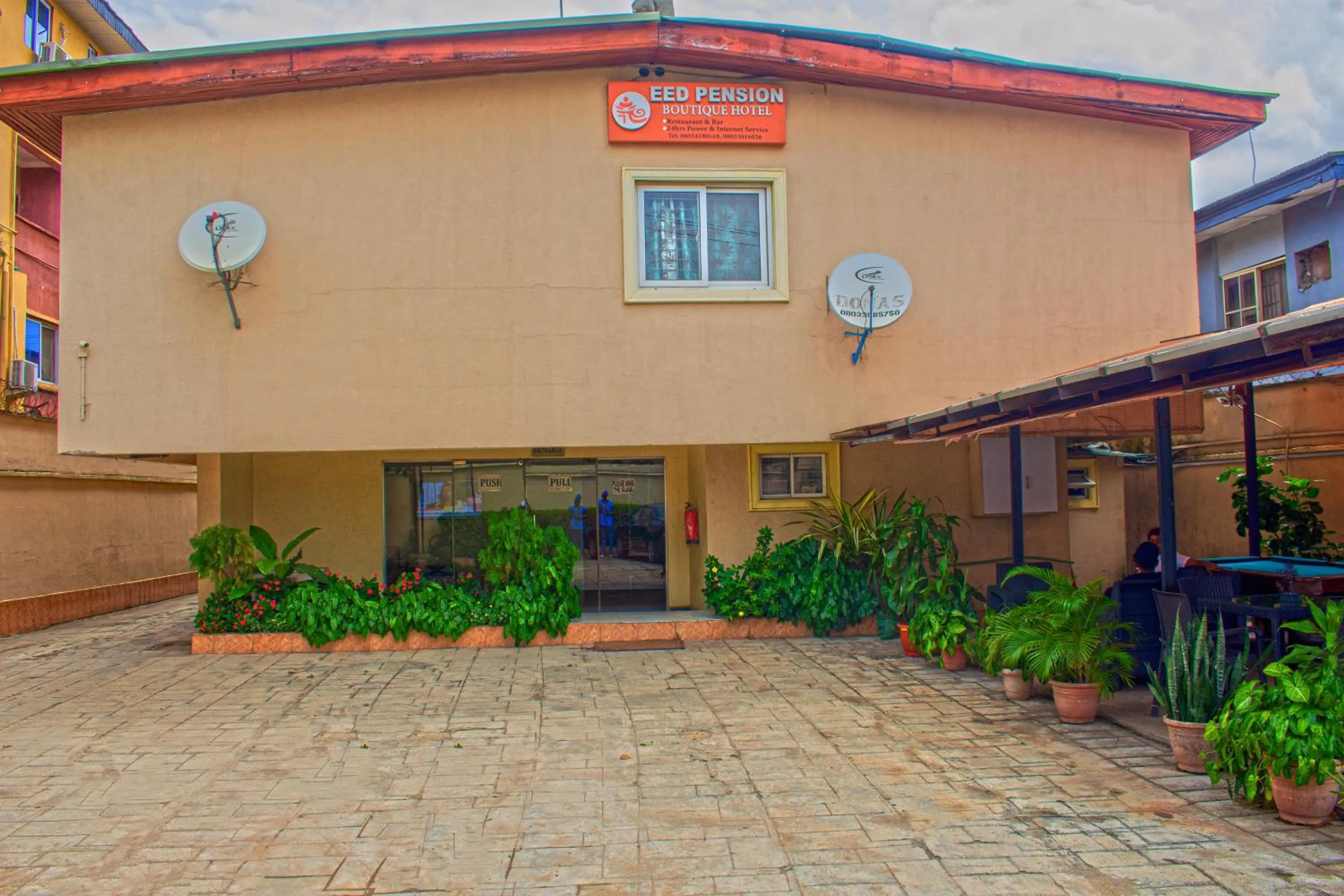 Property building in EED Pension Boutique Hotel