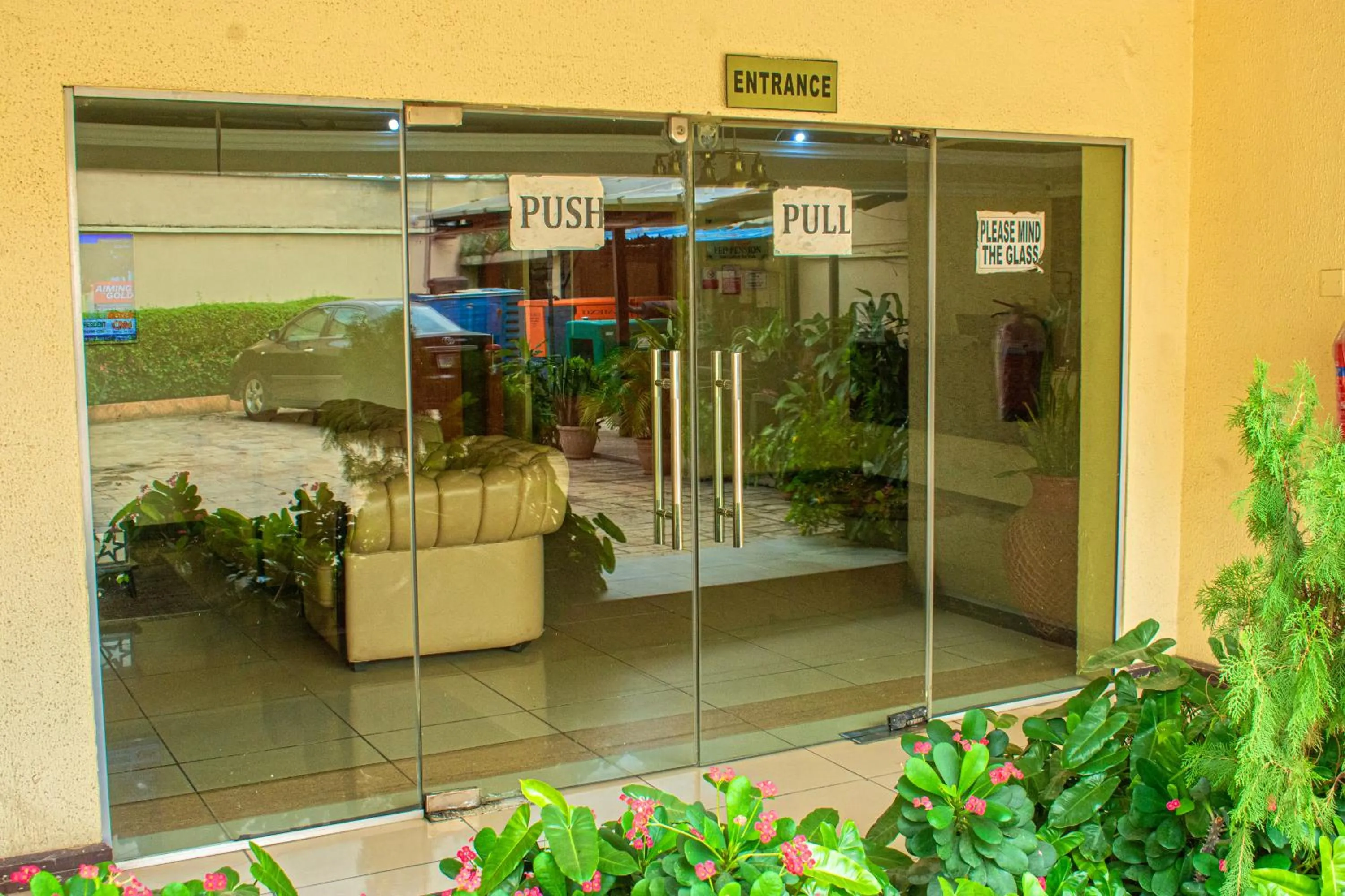 Lobby or reception in EED Pension Boutique Hotel