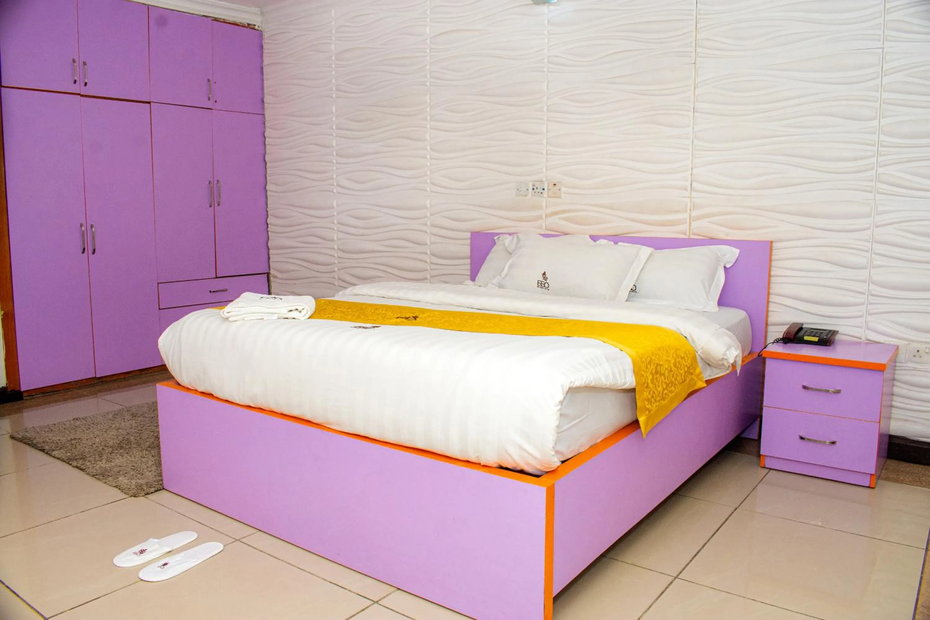 Bed in EED Pension Boutique Hotel
