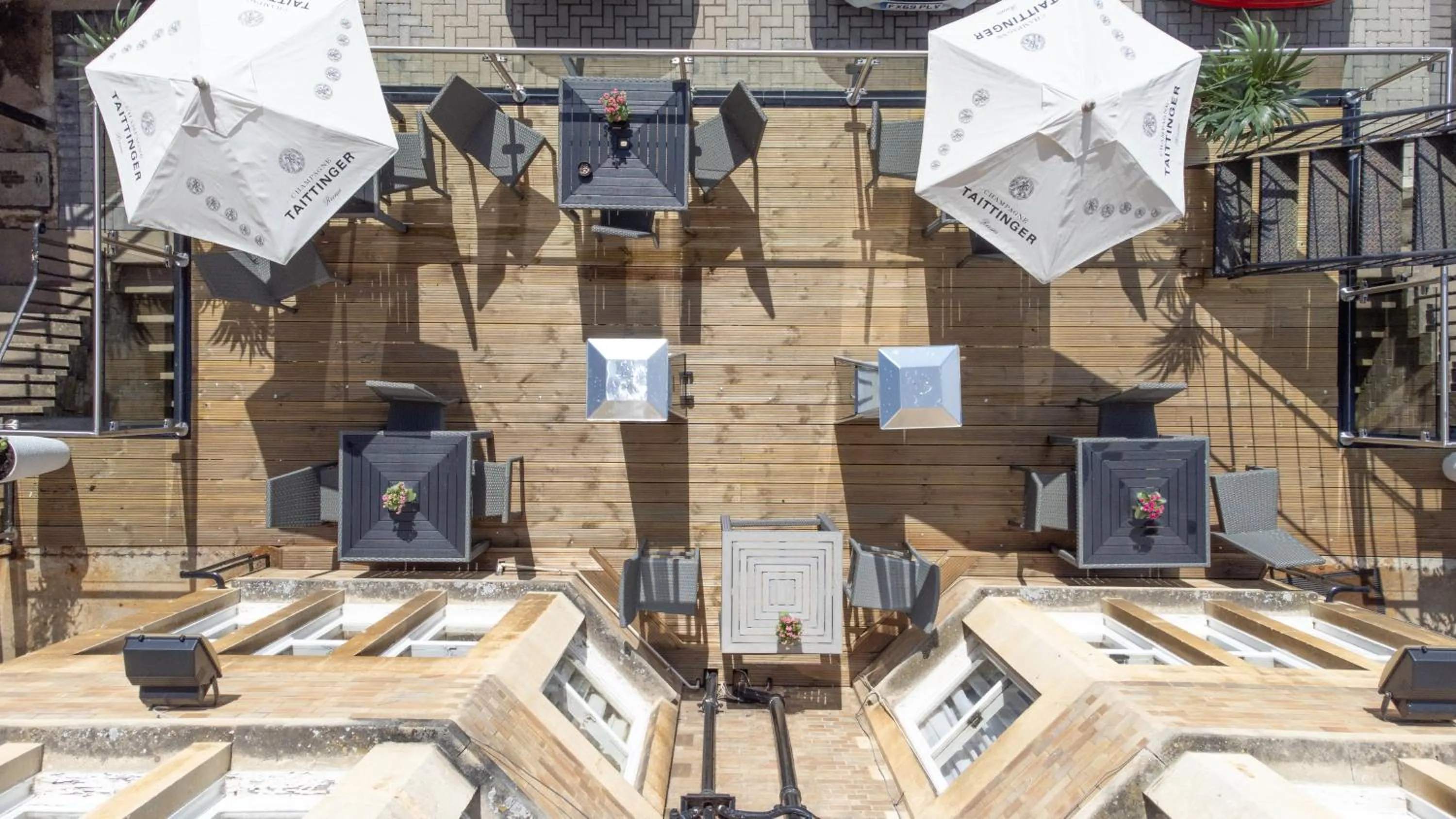 Balcony/Terrace in Mercure Oxford Eastgate Hotel