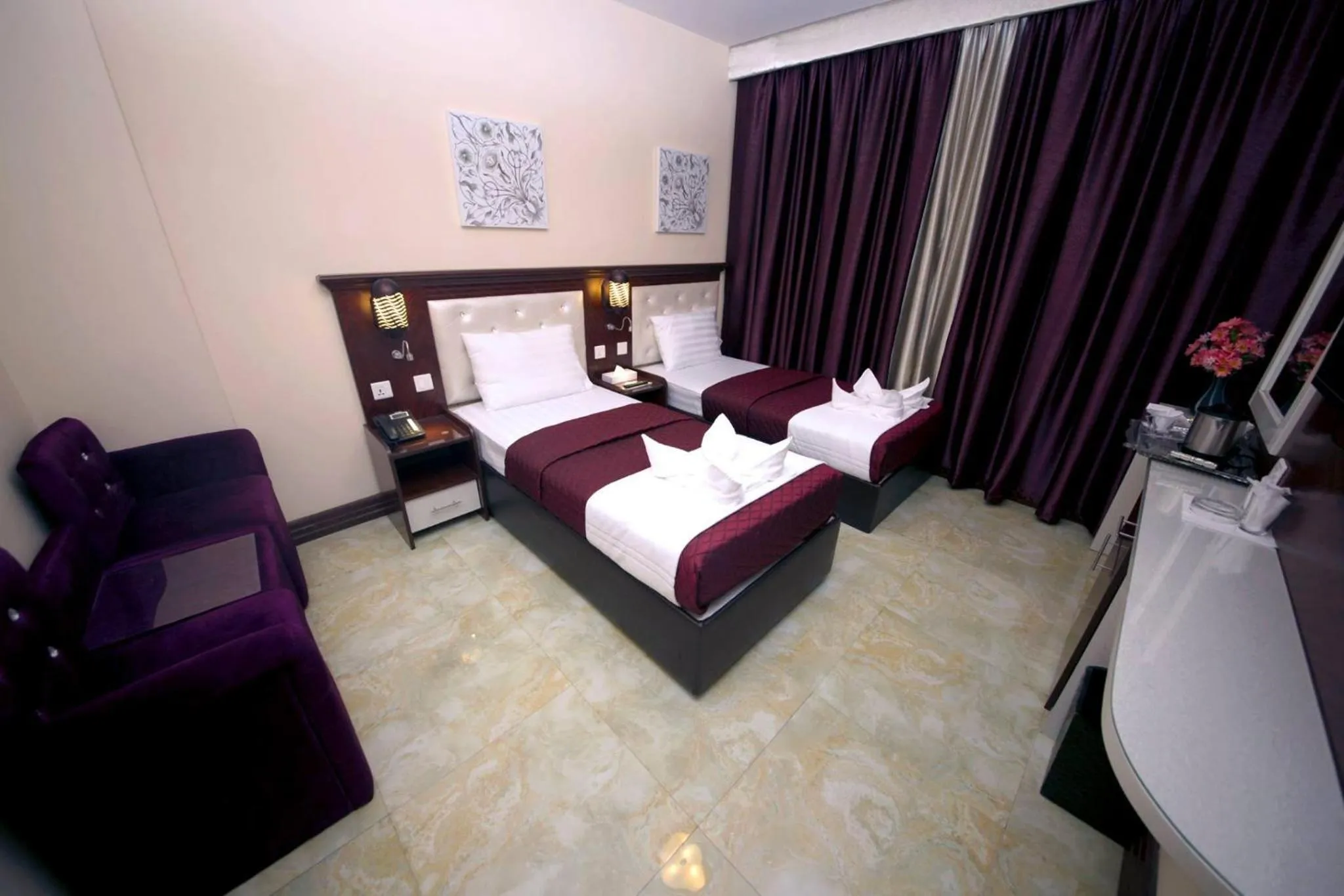 Bed in Mariana Hotel