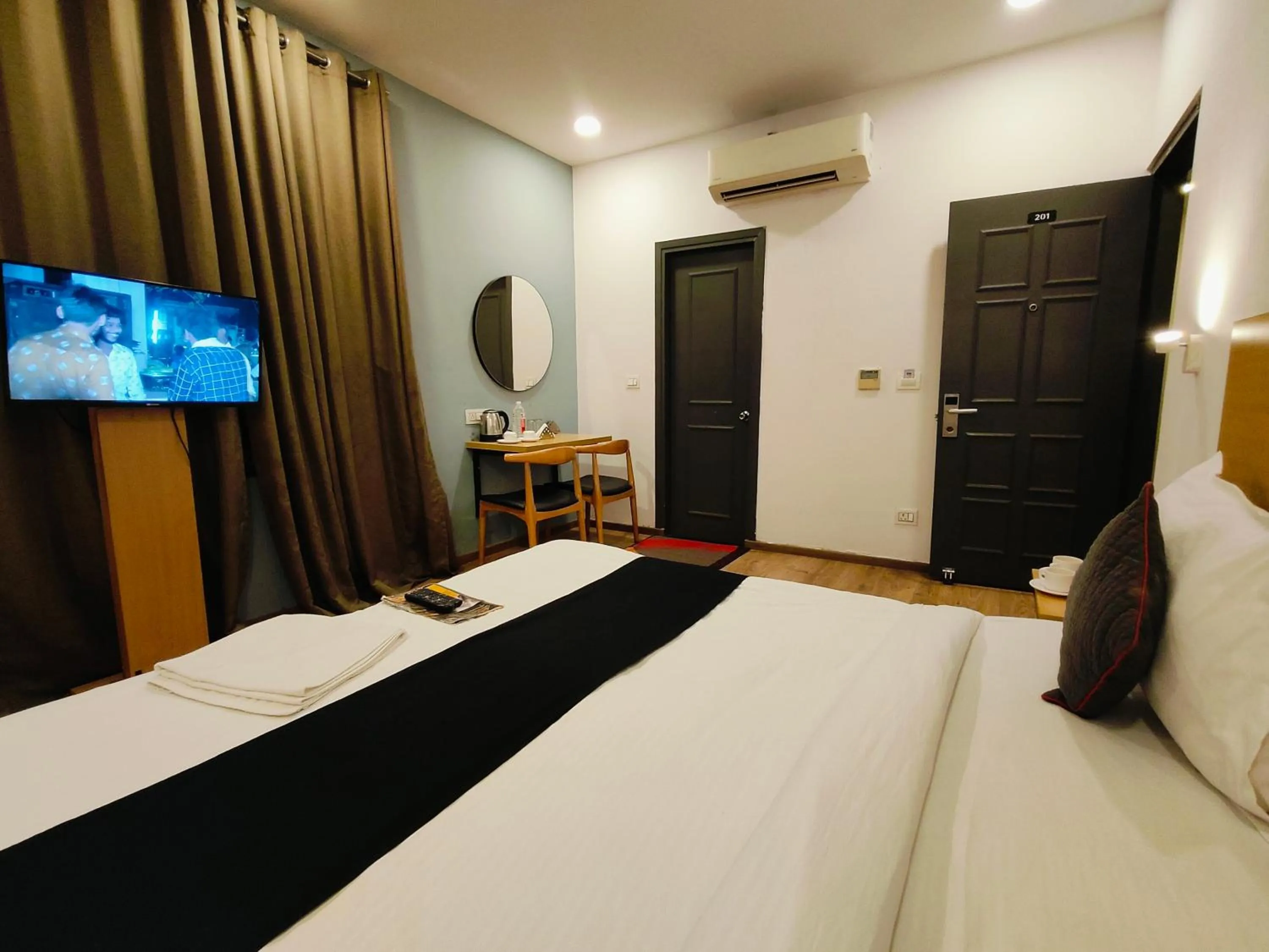 Bed in Hotel La Maison