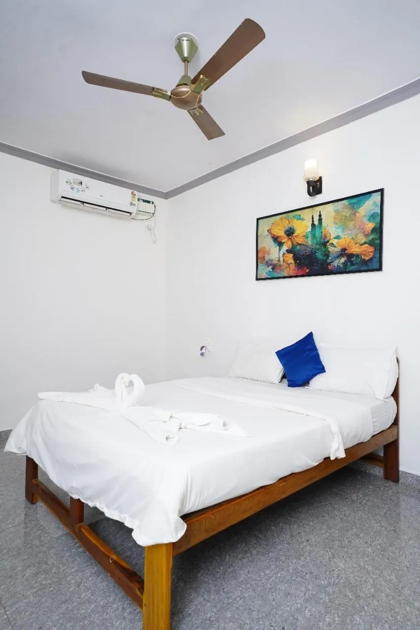 Bed in Casa de Arambol