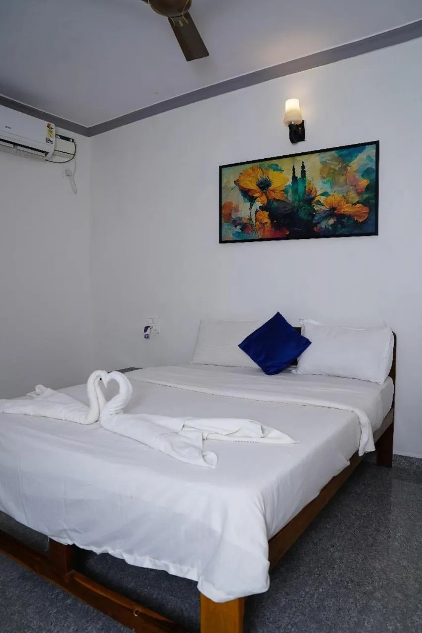 Bed in Casa de Arambol