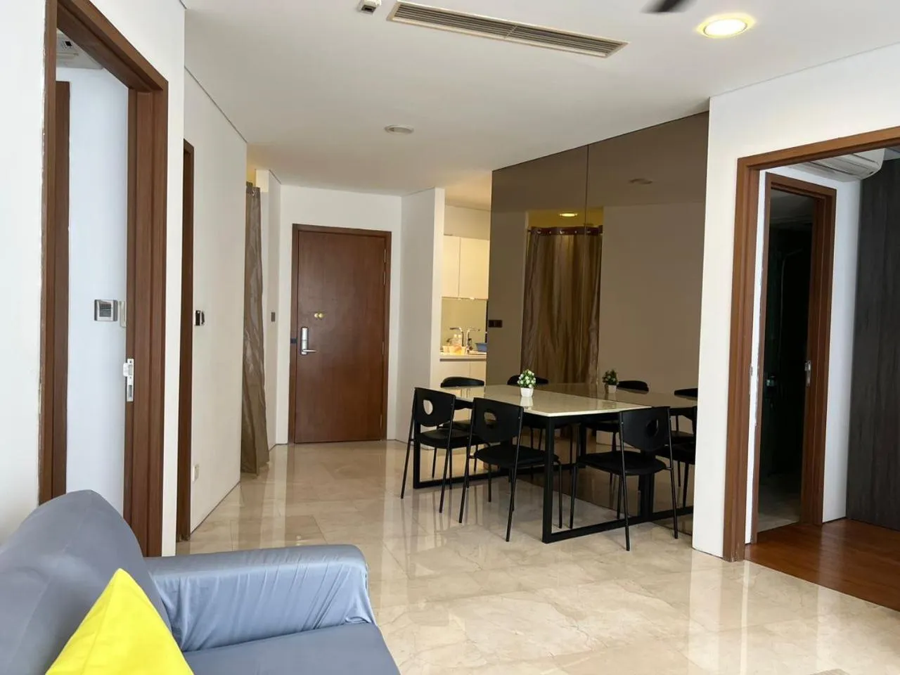 Living room in Vortex Suites KLCC City Center