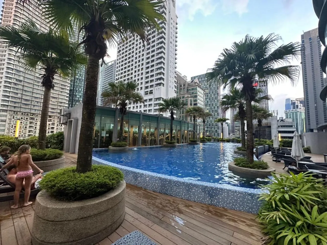 Swimming pool in Vortex Suites KLCC City Center