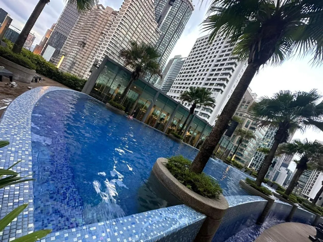 Swimming pool in Vortex Suites KLCC City Center