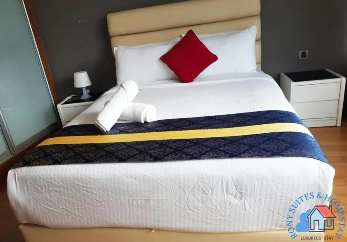 Bed in Vortex Suites KLCC City Center