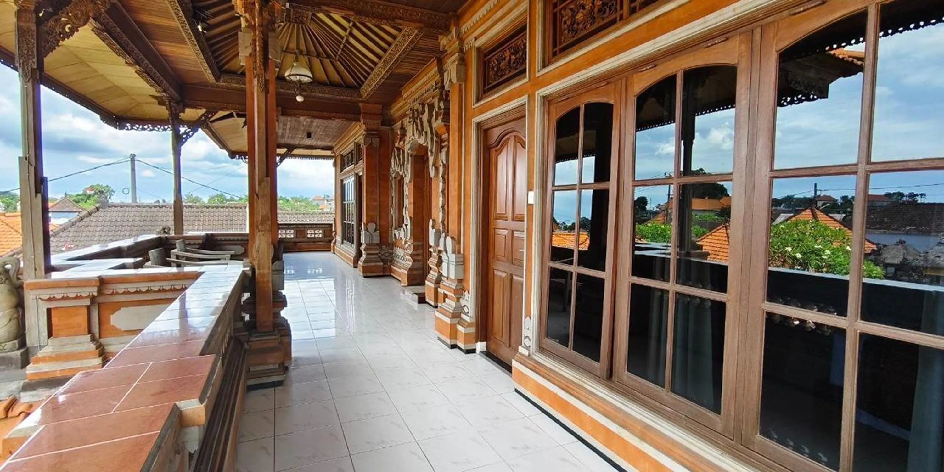 Balcony/Terrace in Kusuma Homestay Kerobokan