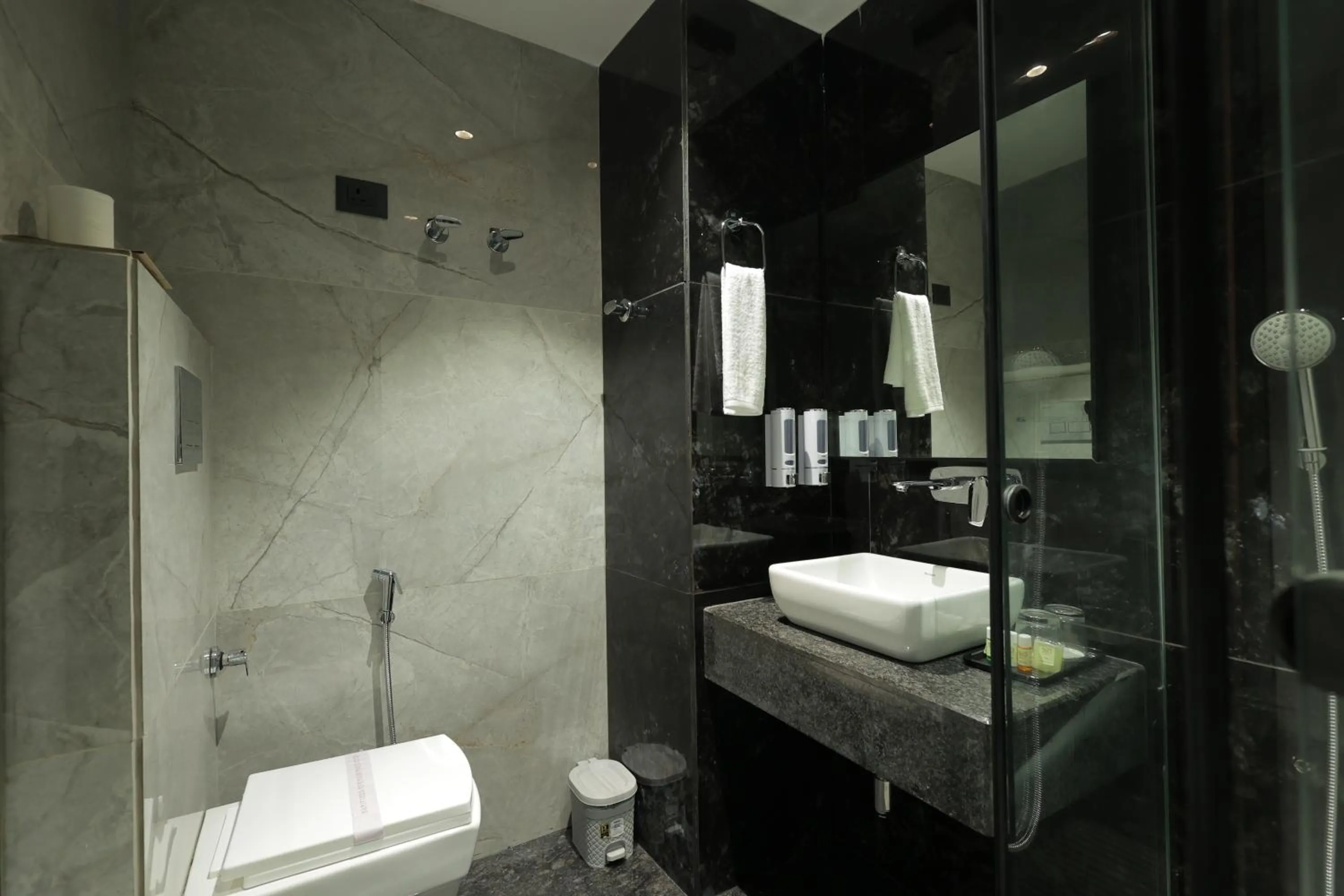 Bathroom in SNJ Taj Grand