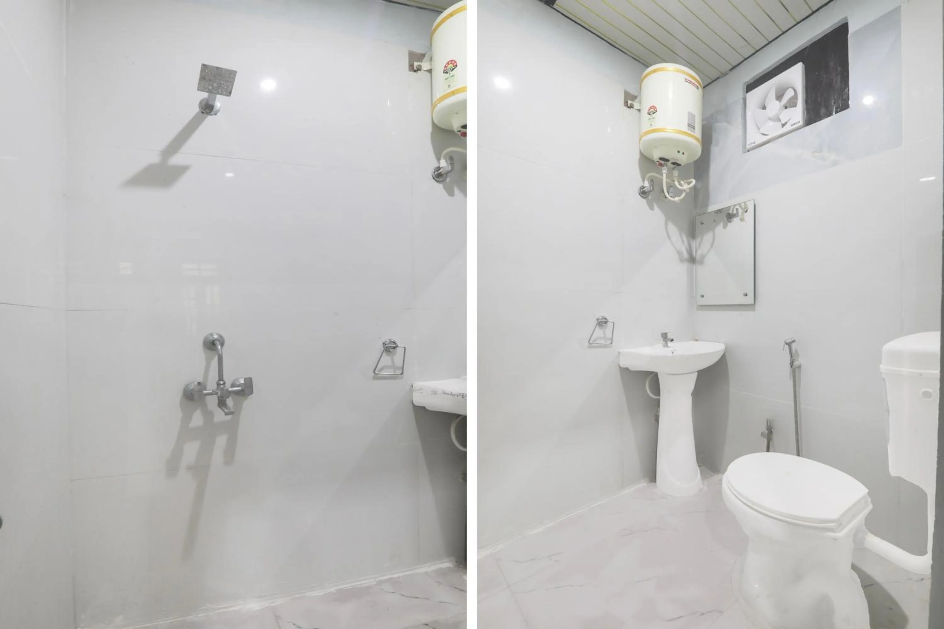 Bathroom in Super Hotel O Shri Buddheshwar Temple Lucknow