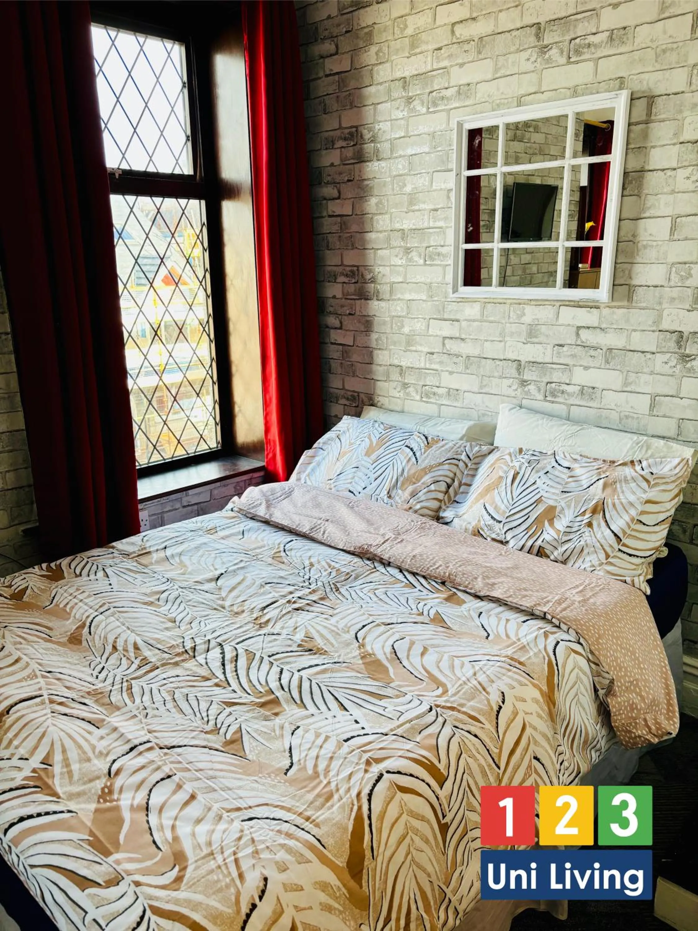 Bedroom, Bed in Leatham Park Hotel Blackpool