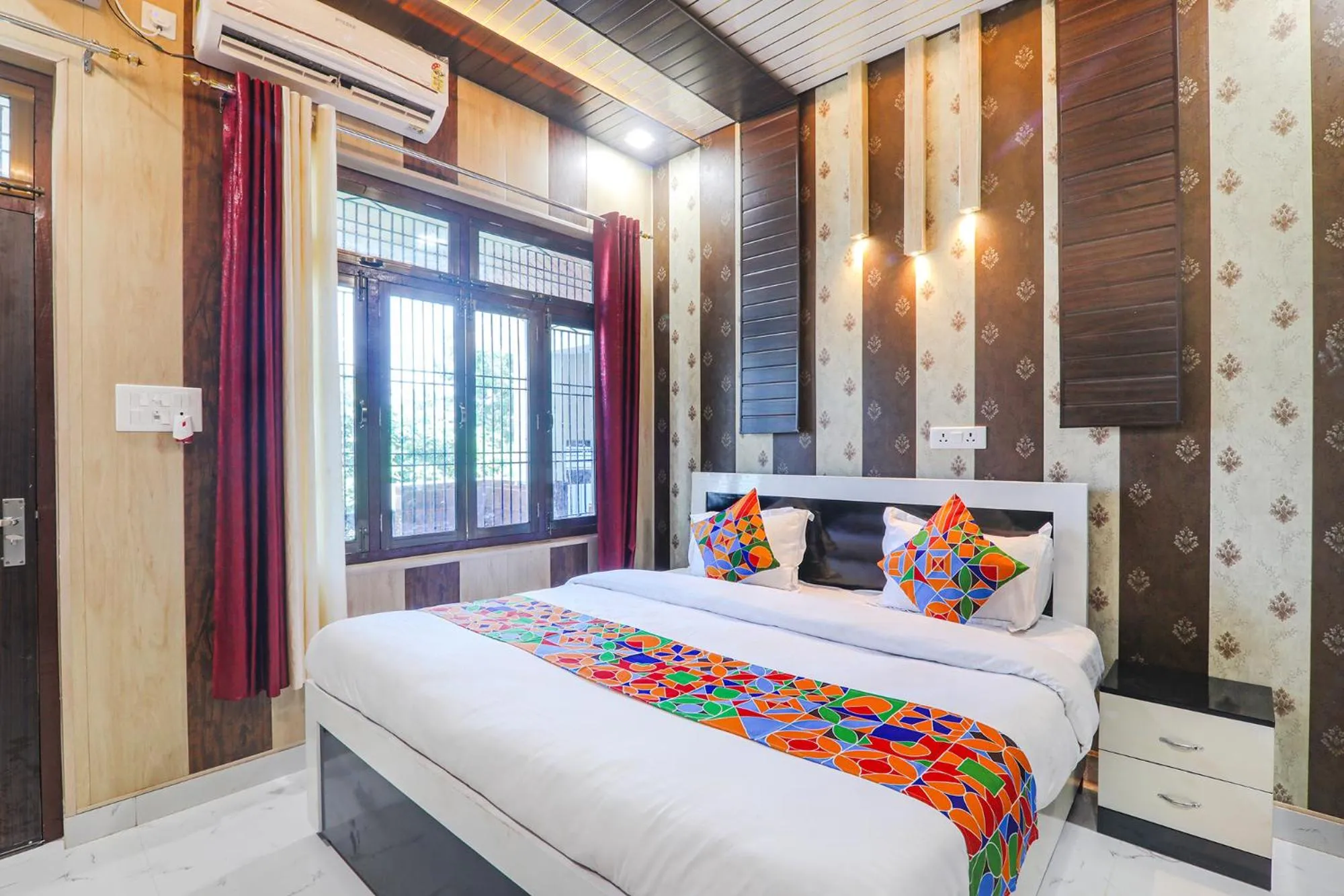 Bed in FabHotel Uma Yugul