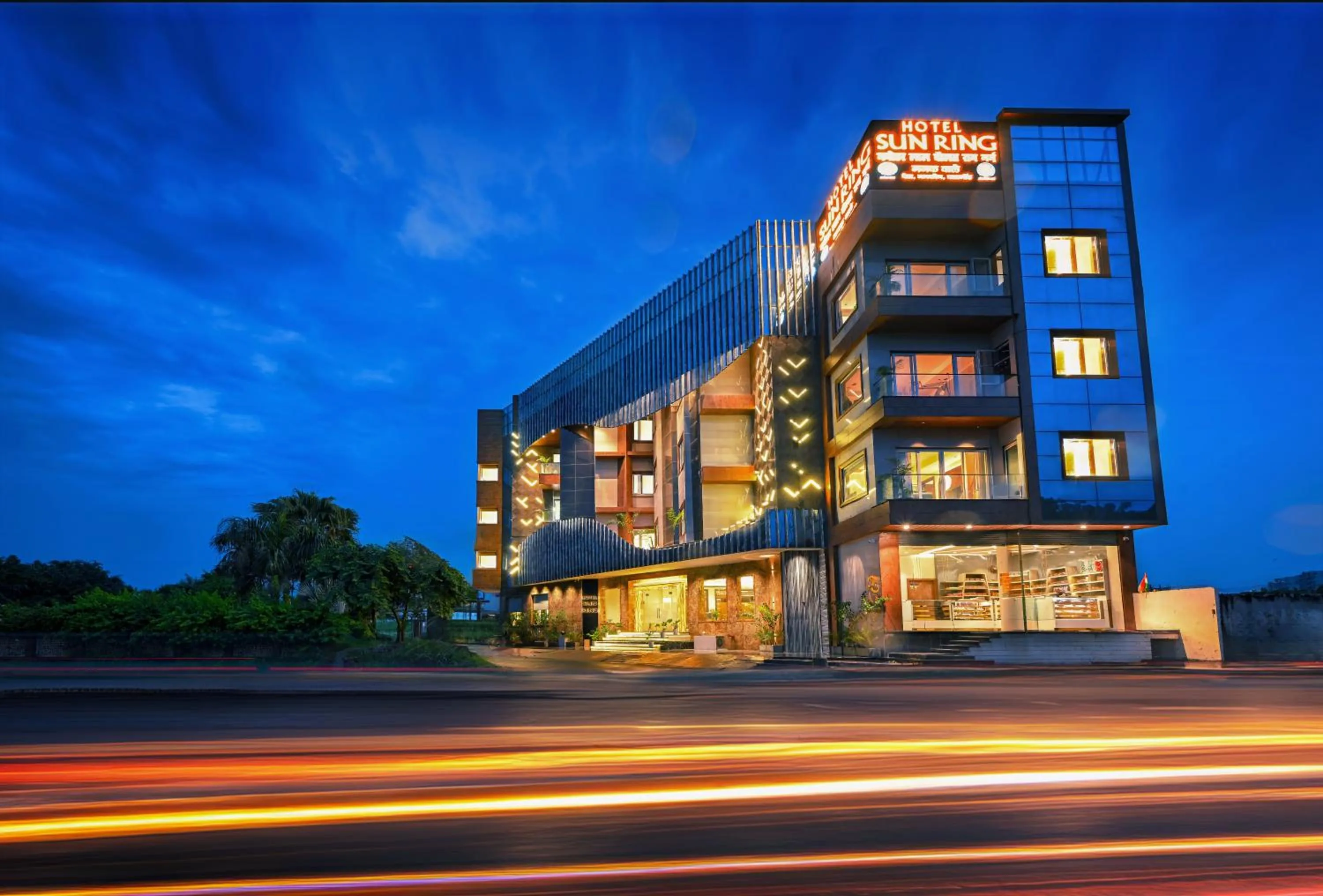 Property building in Hotel Sun Ring