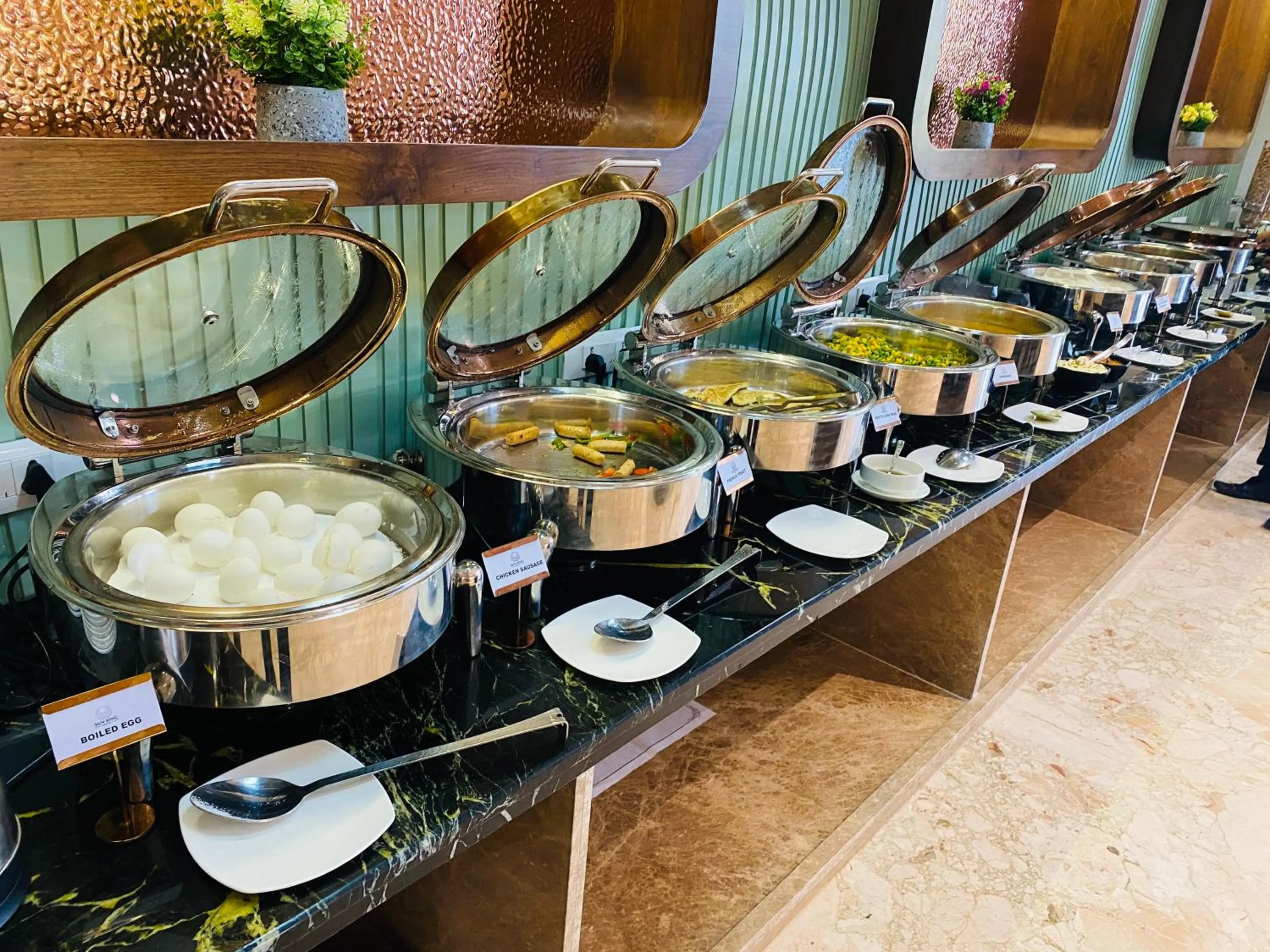 Breakfast in Hotel Sun Ring