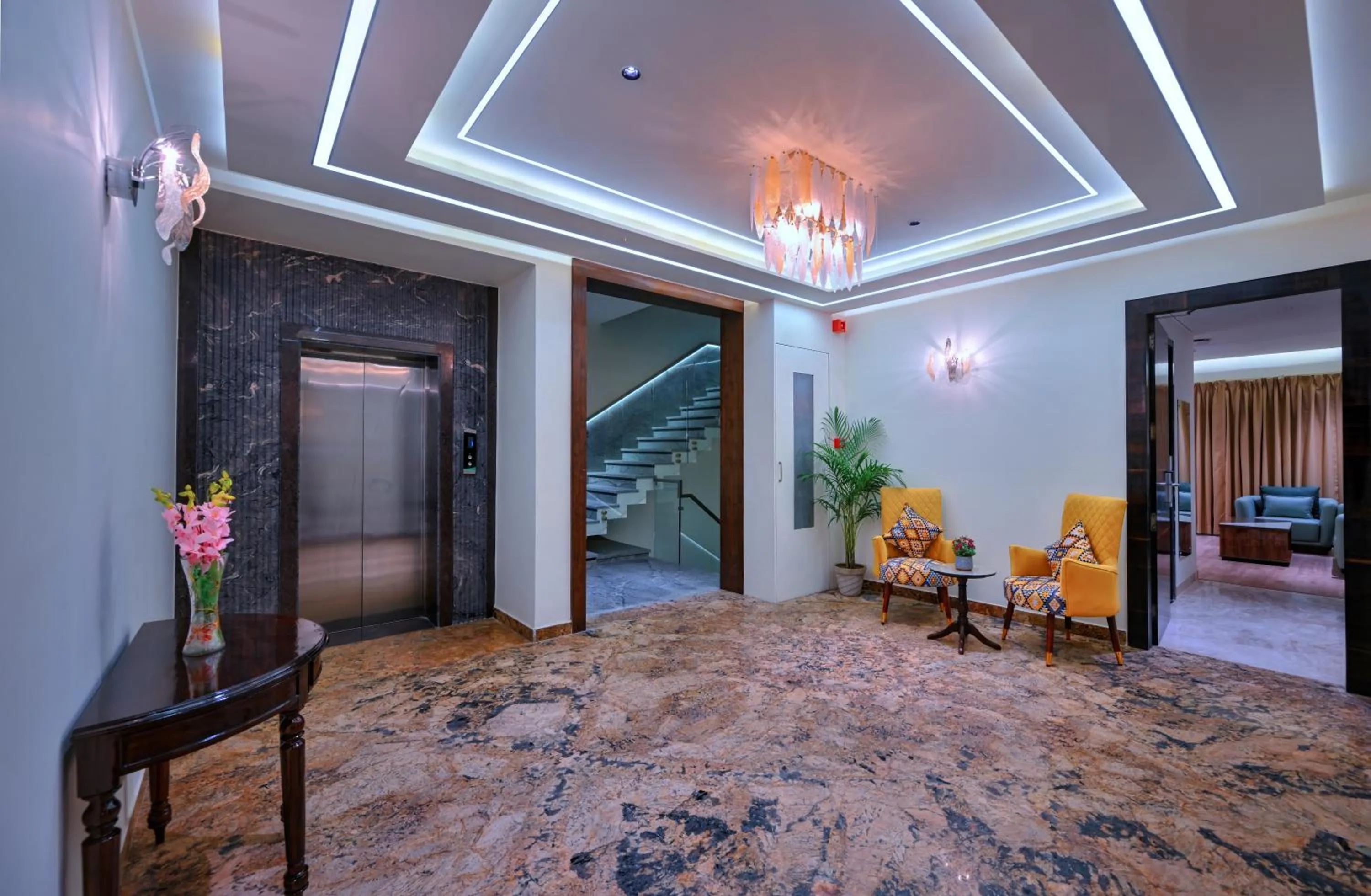 Floor plan in Hotel Sun Ring