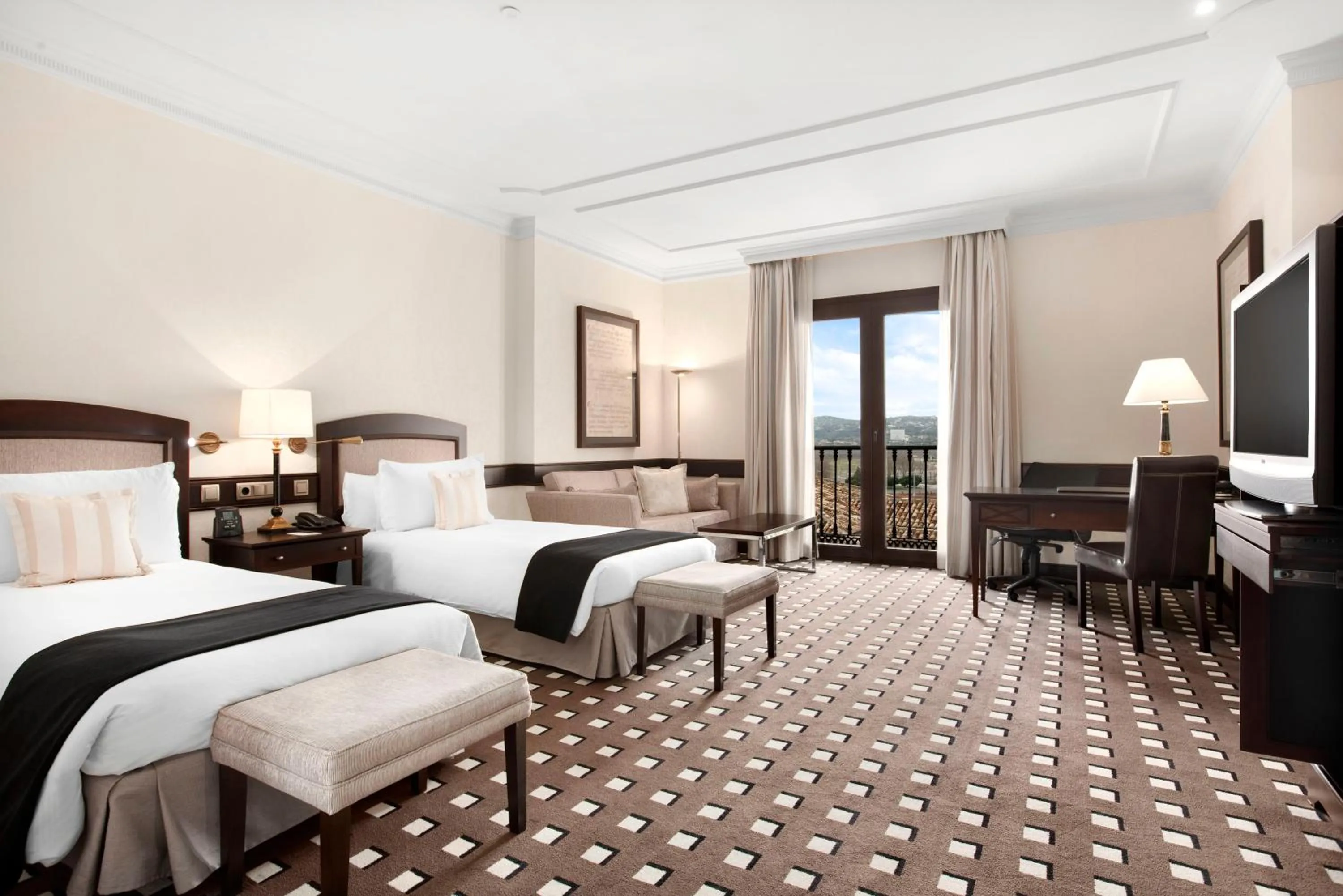 Bedroom, Bed in Eurostars Palacio Buenavista