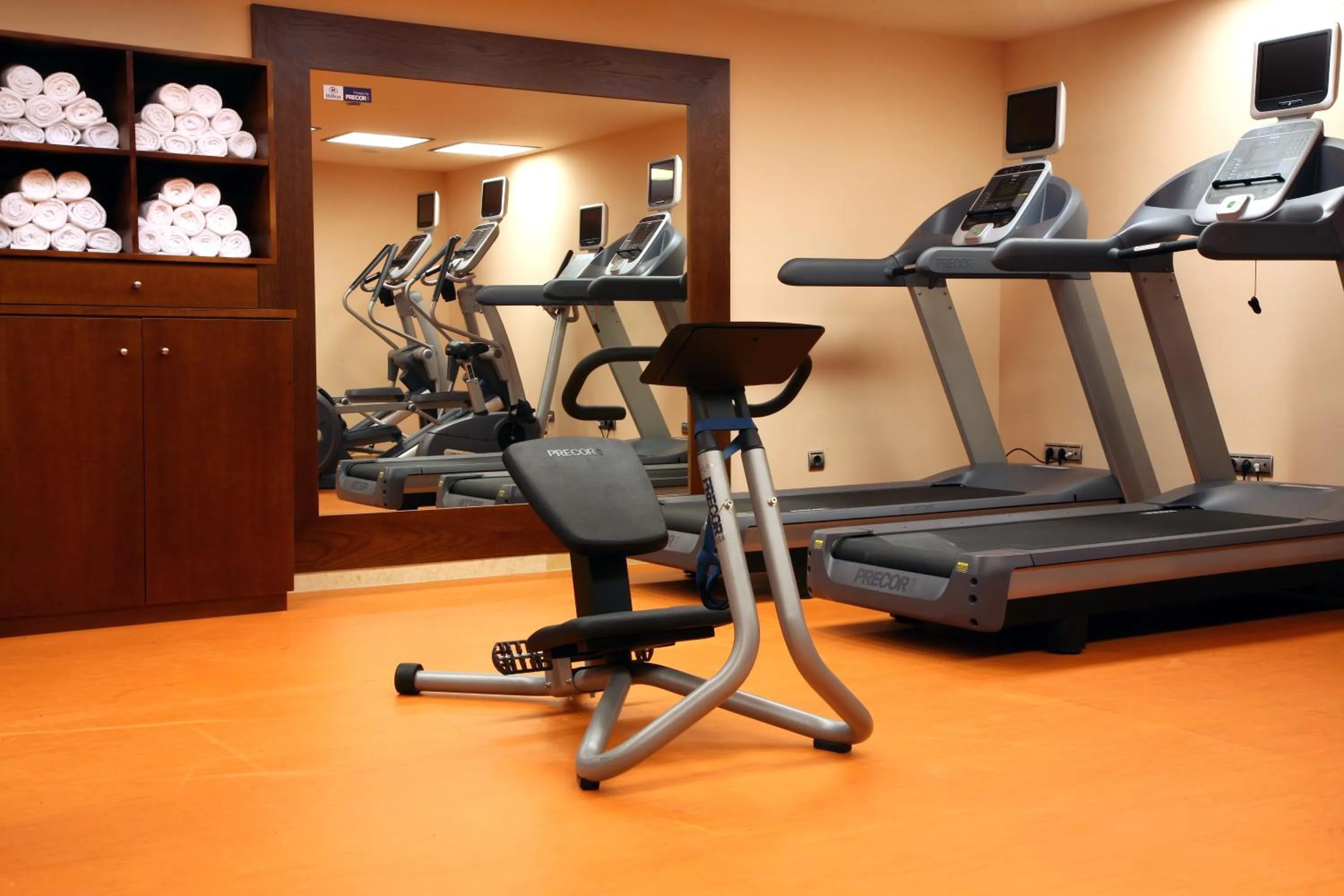 Fitness centre/facilities in Eurostars Palacio Buenavista