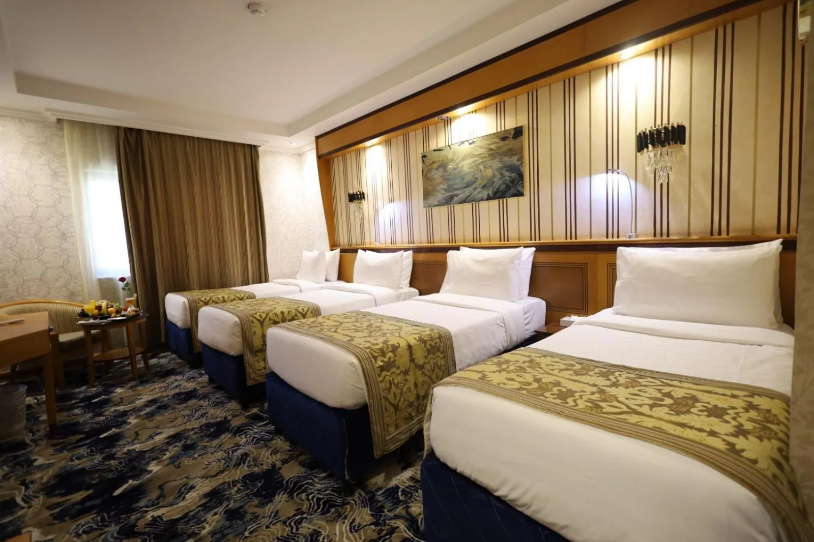 Bed in Maysan Al Maqam Hotel