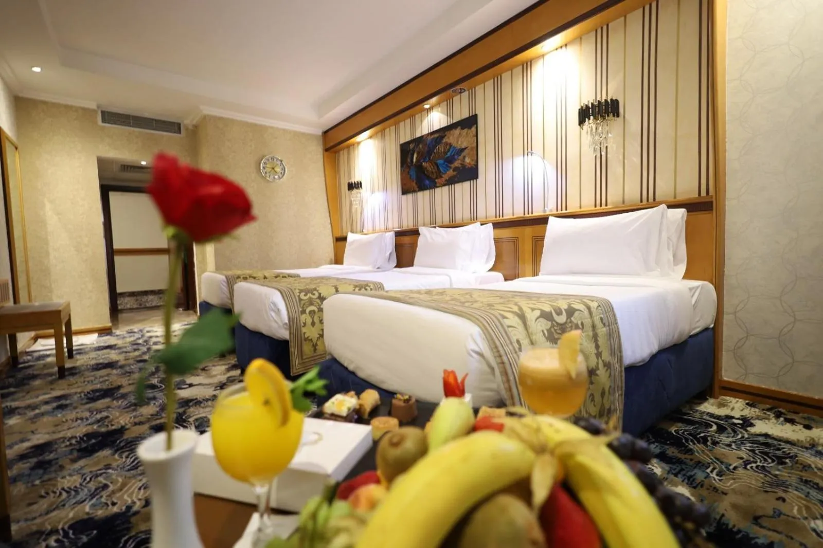 Bed in Maysan Al Maqam Hotel