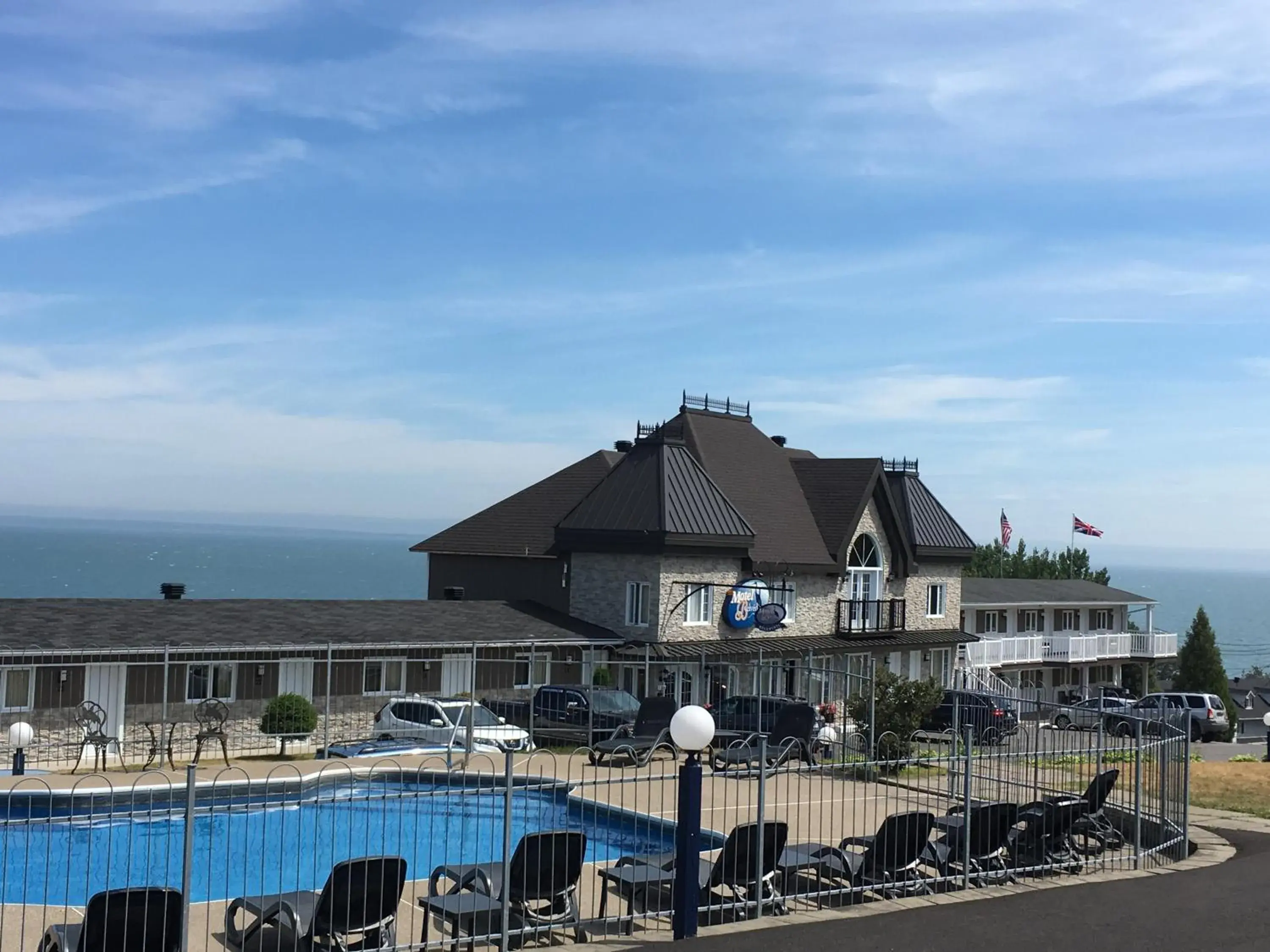 Quadruple Room with Sea View in Motel vue Belvédère Quadruple Room with Sea View in Motel vue Belvédère