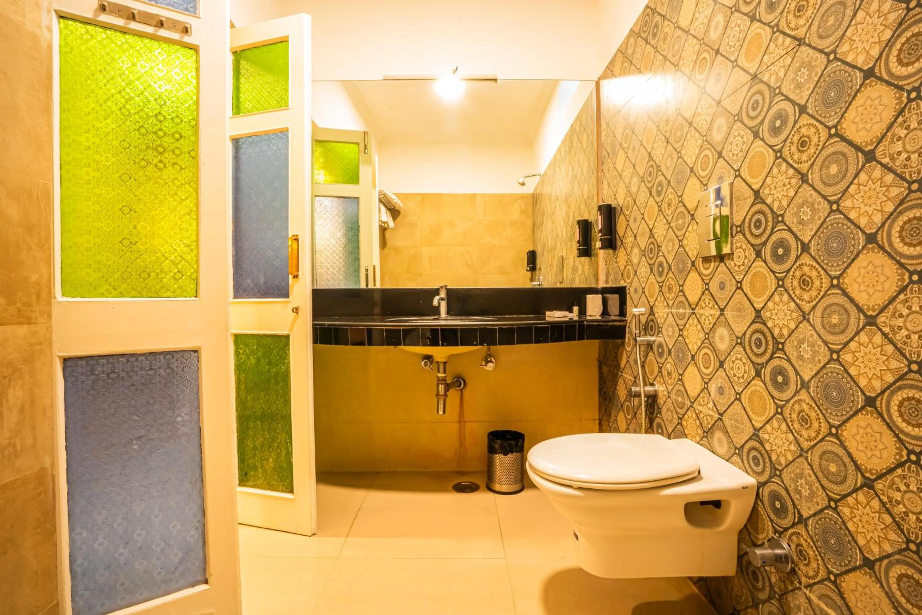 Shower in The Marwar Hotel & Gardens